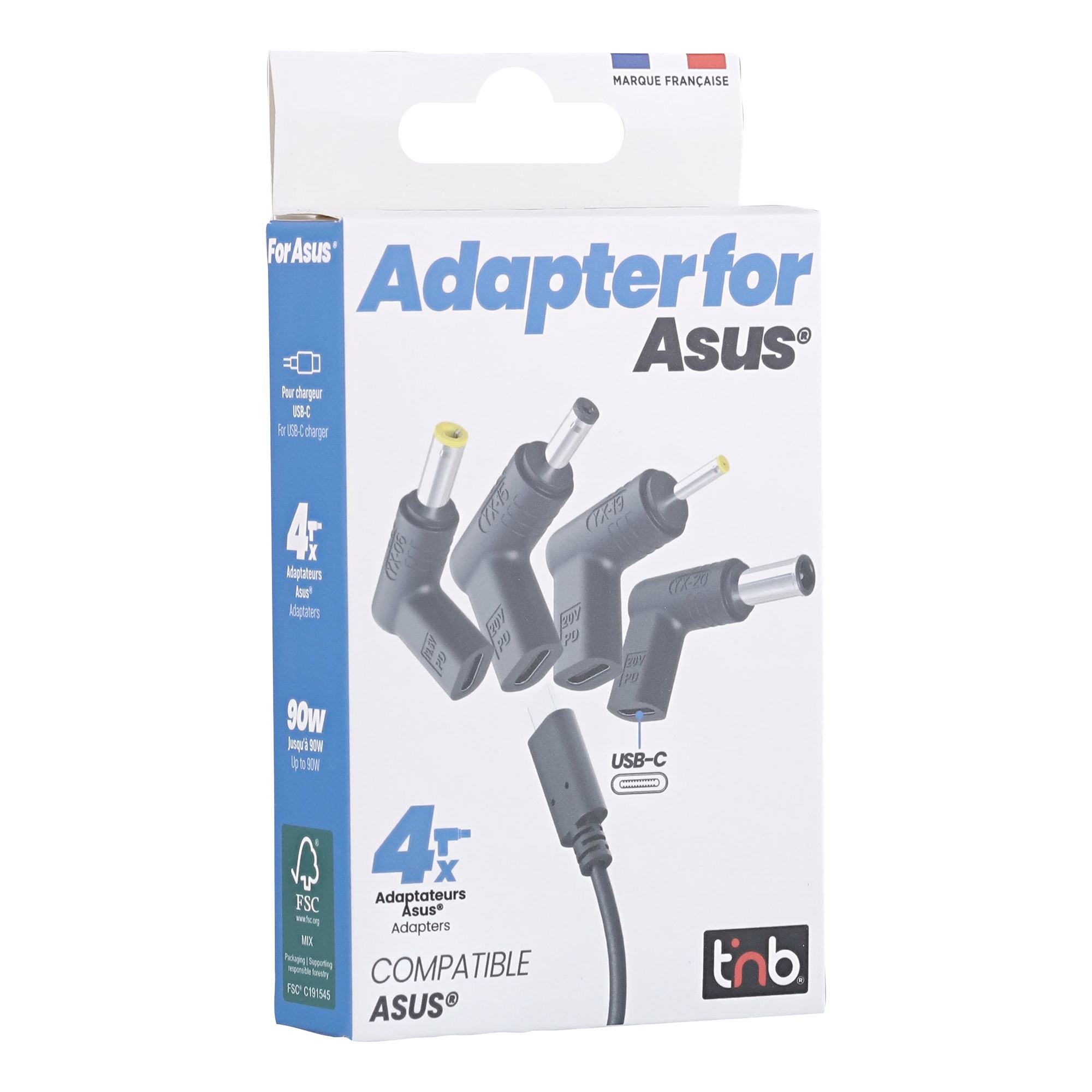 Embouts chargeurs USB-C vers ASUS - Compatibles chargeurs USB-C6