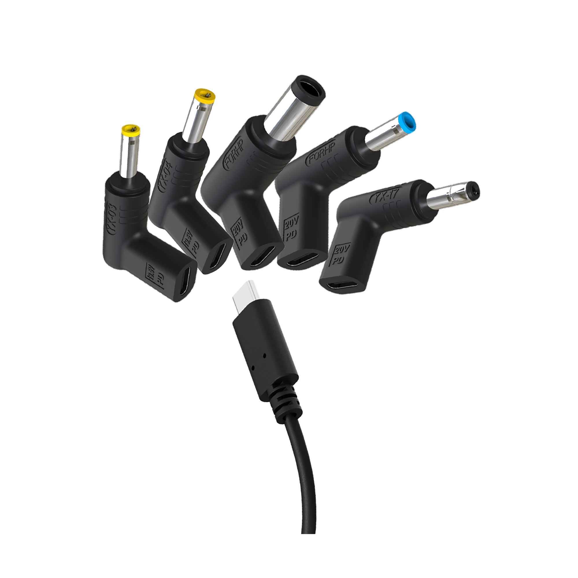 Embouts chargeurs USB-C vers HP - Compatibles chargeurs USB-C1