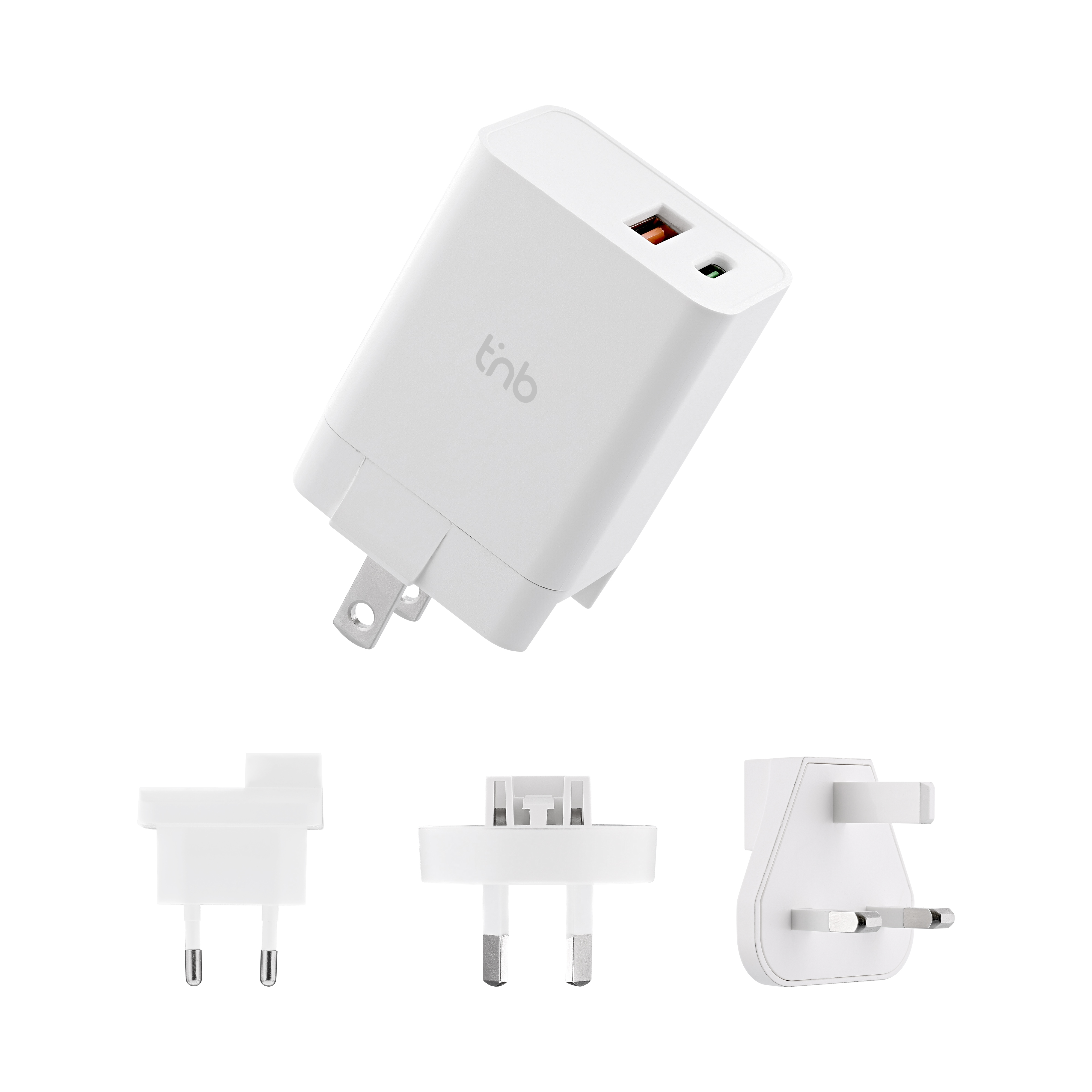 Chargeur secteur USB international 20W3