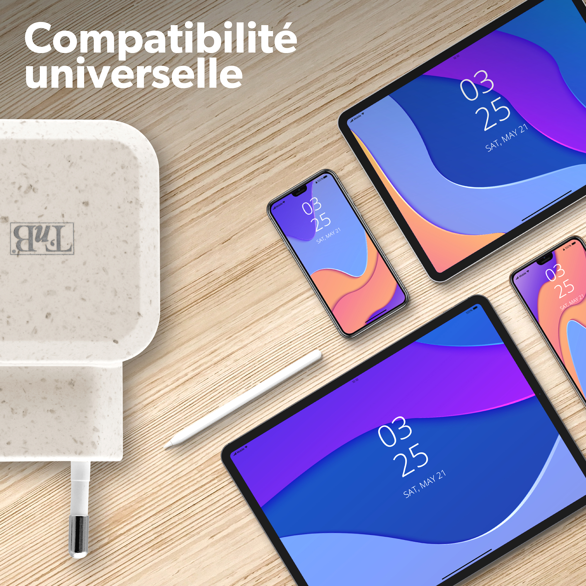 Chargeur secteur 1 USB éco conçu5
