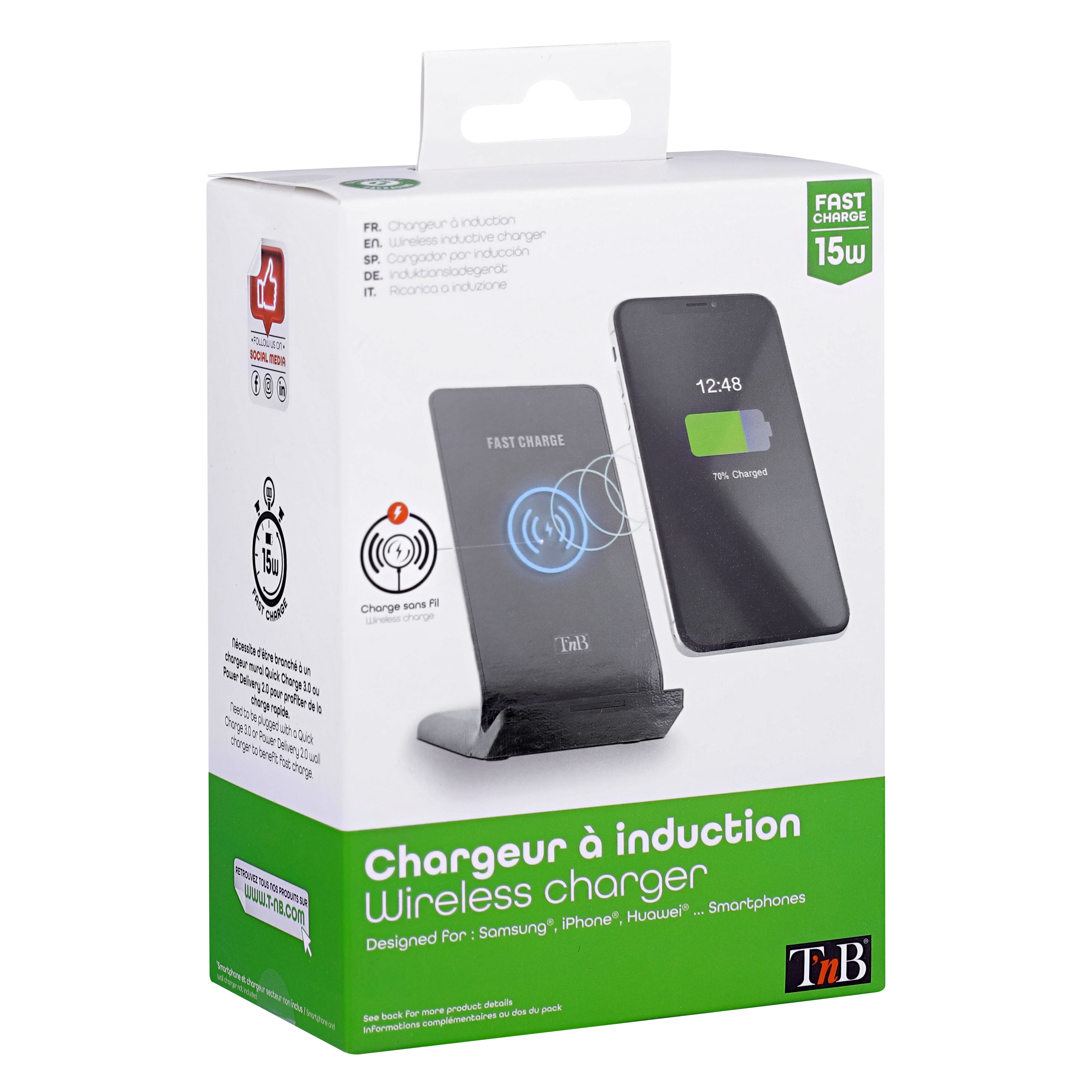 Chargeur à induction 15W6