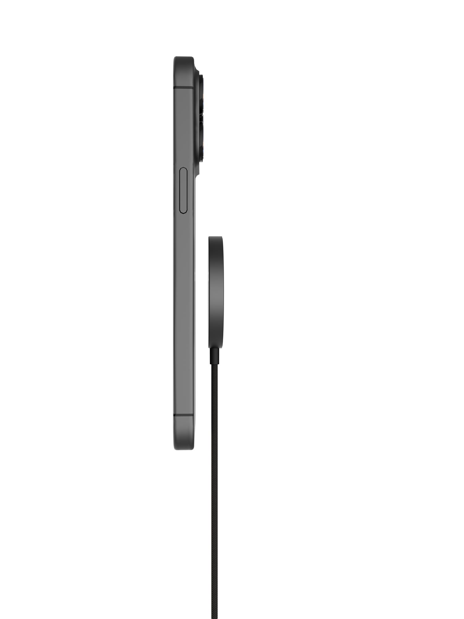 Chargeur sans fil Magnet Pro - 25W - Certifié Qi 2.2 - USB-C - Compatible MagSafe4