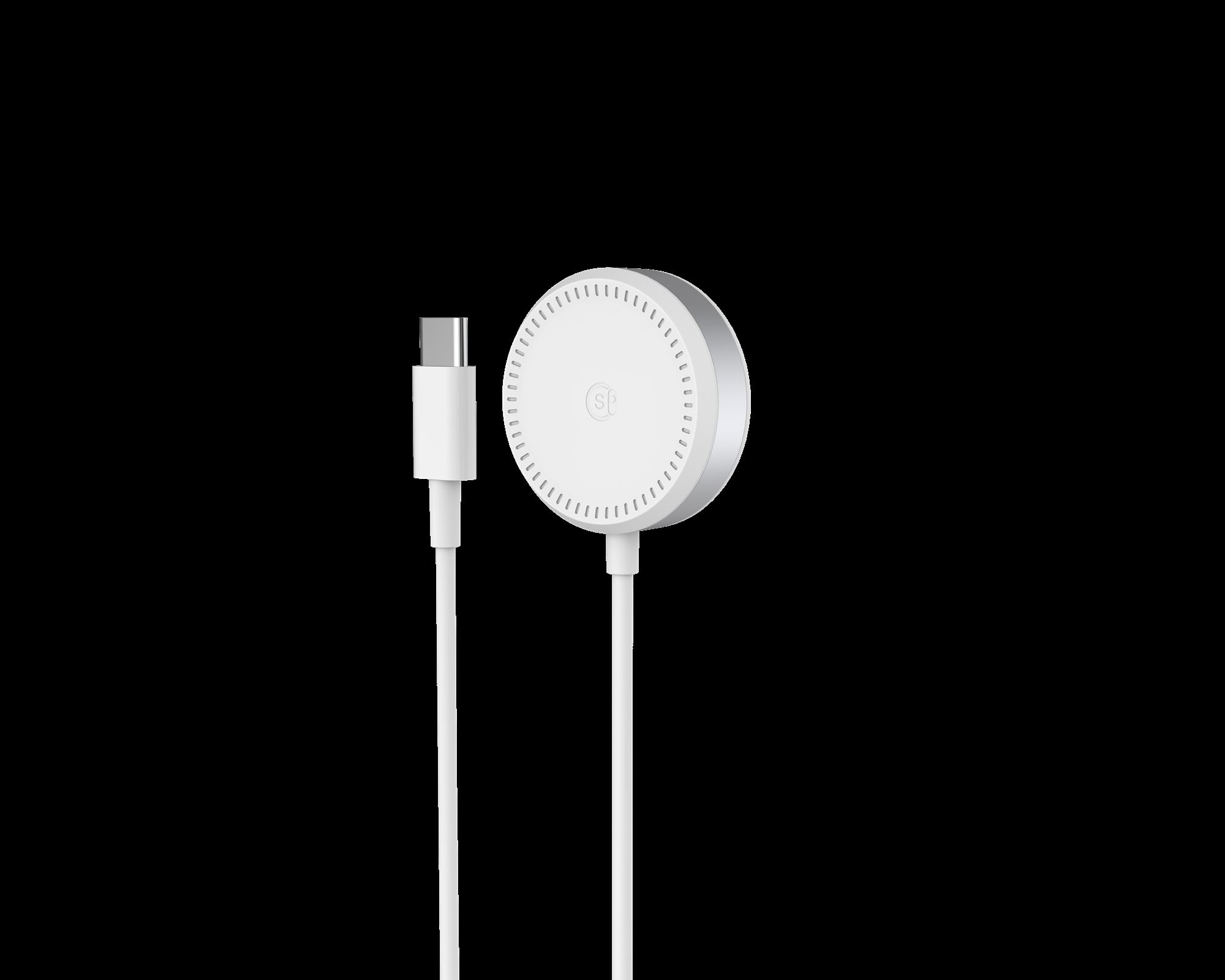 Chargeur 2-en-1 pour montres connectées Apple & Samsung - USB-C - 1m1