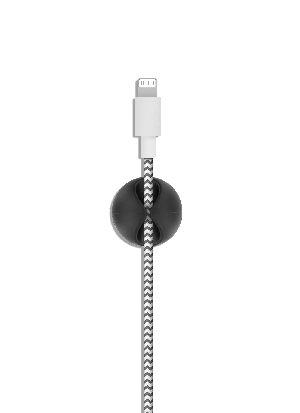 Fijaciones de cables x6 negro4