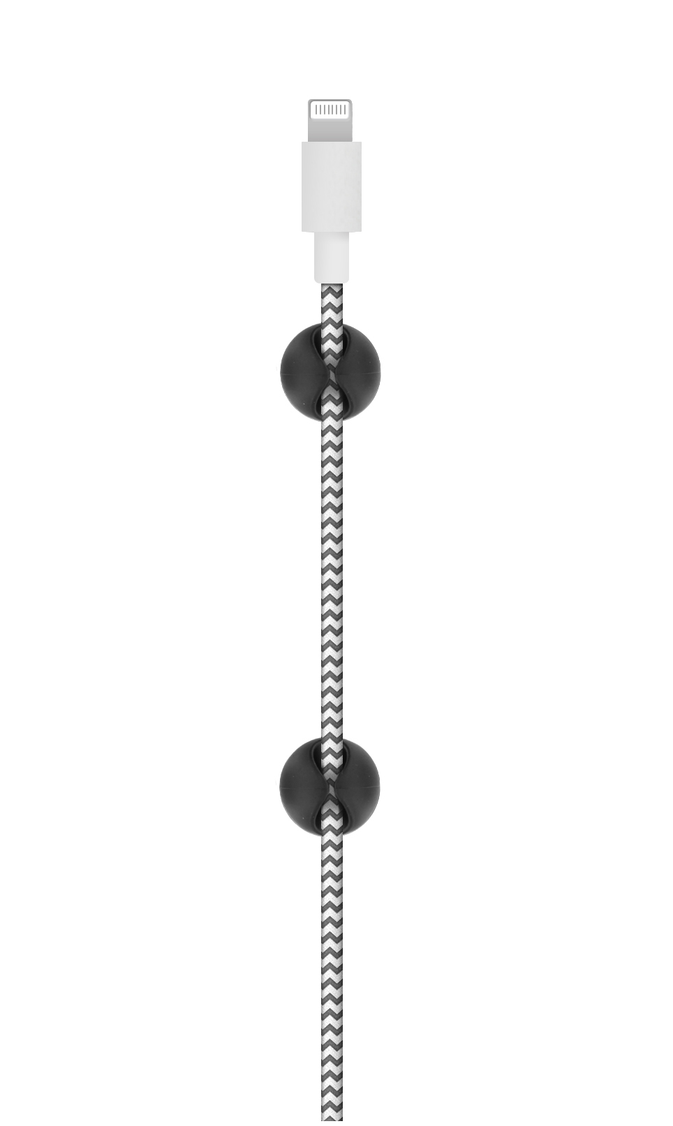 Fijaciones de cables x8 negro4