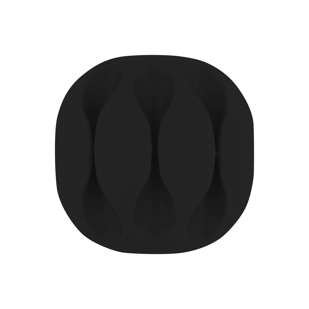 Fixations pour 3 câbles x4 noir1