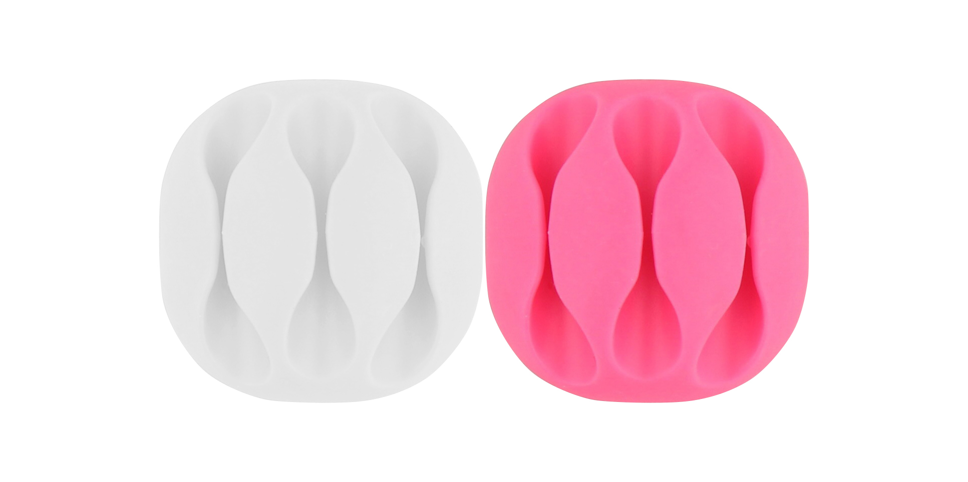 Fijaciones para 3 cables x 4 colores1