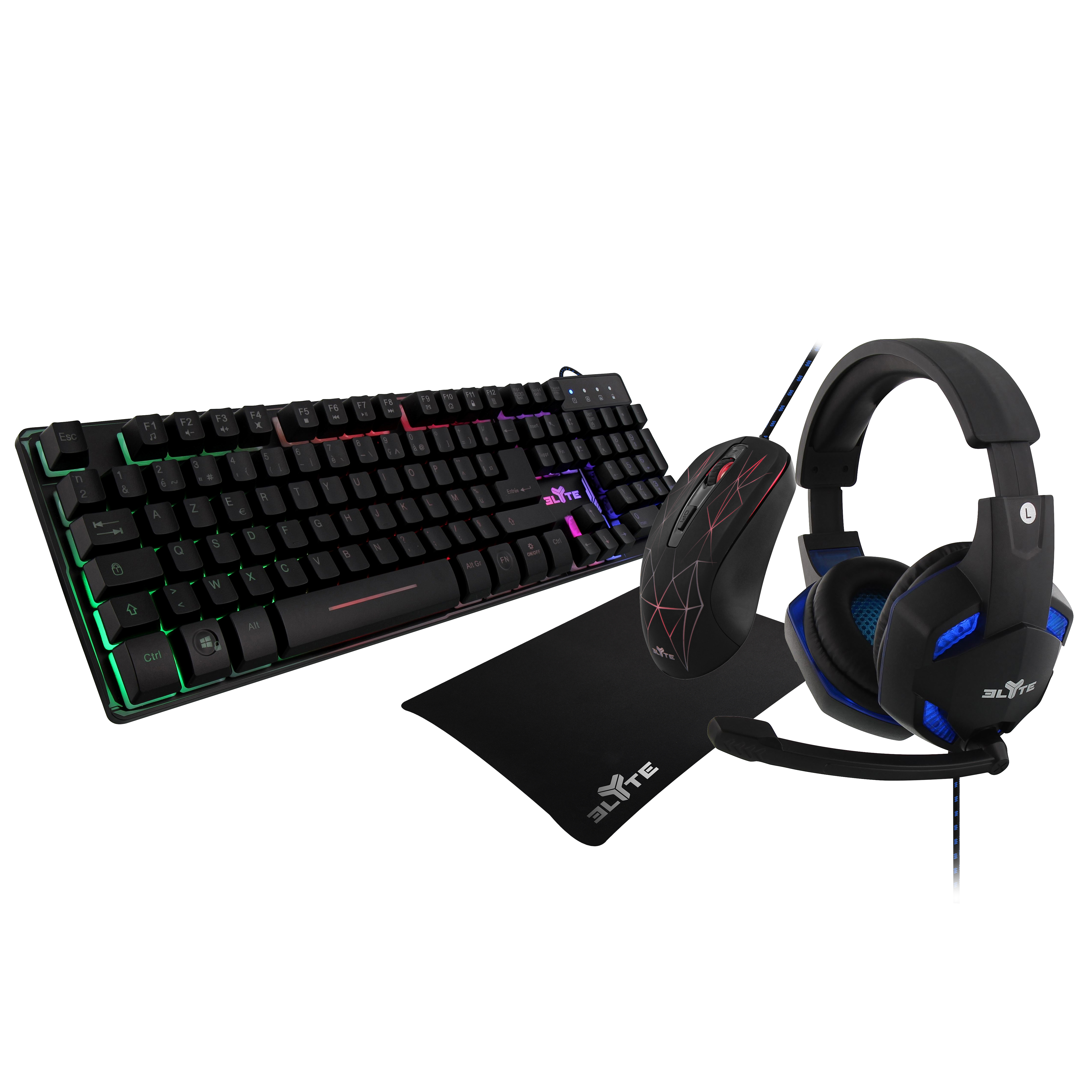 4 IN 1 AZERTY GAMING PACK1