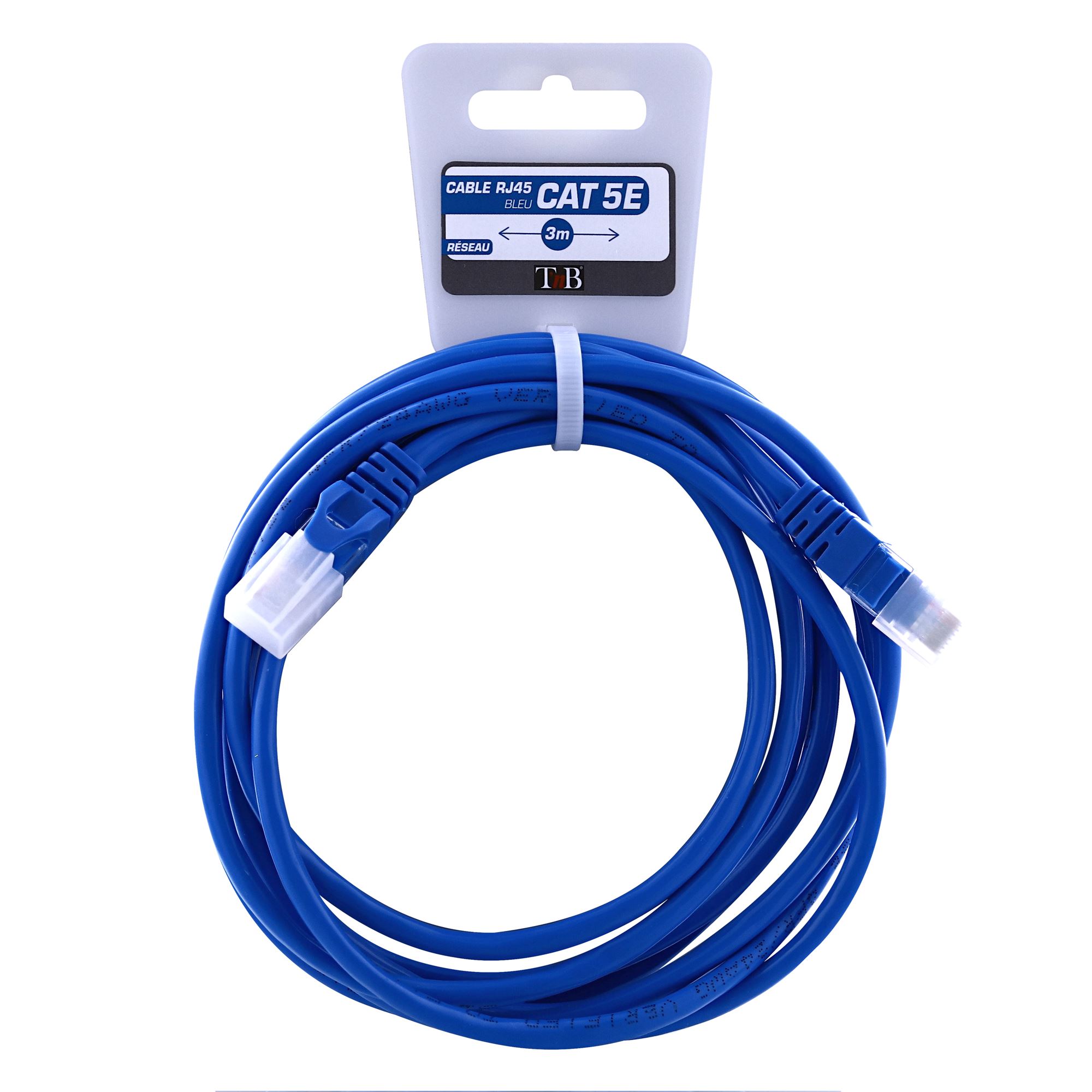 CABLE RJ45 CATEGORIE 5e 3M1