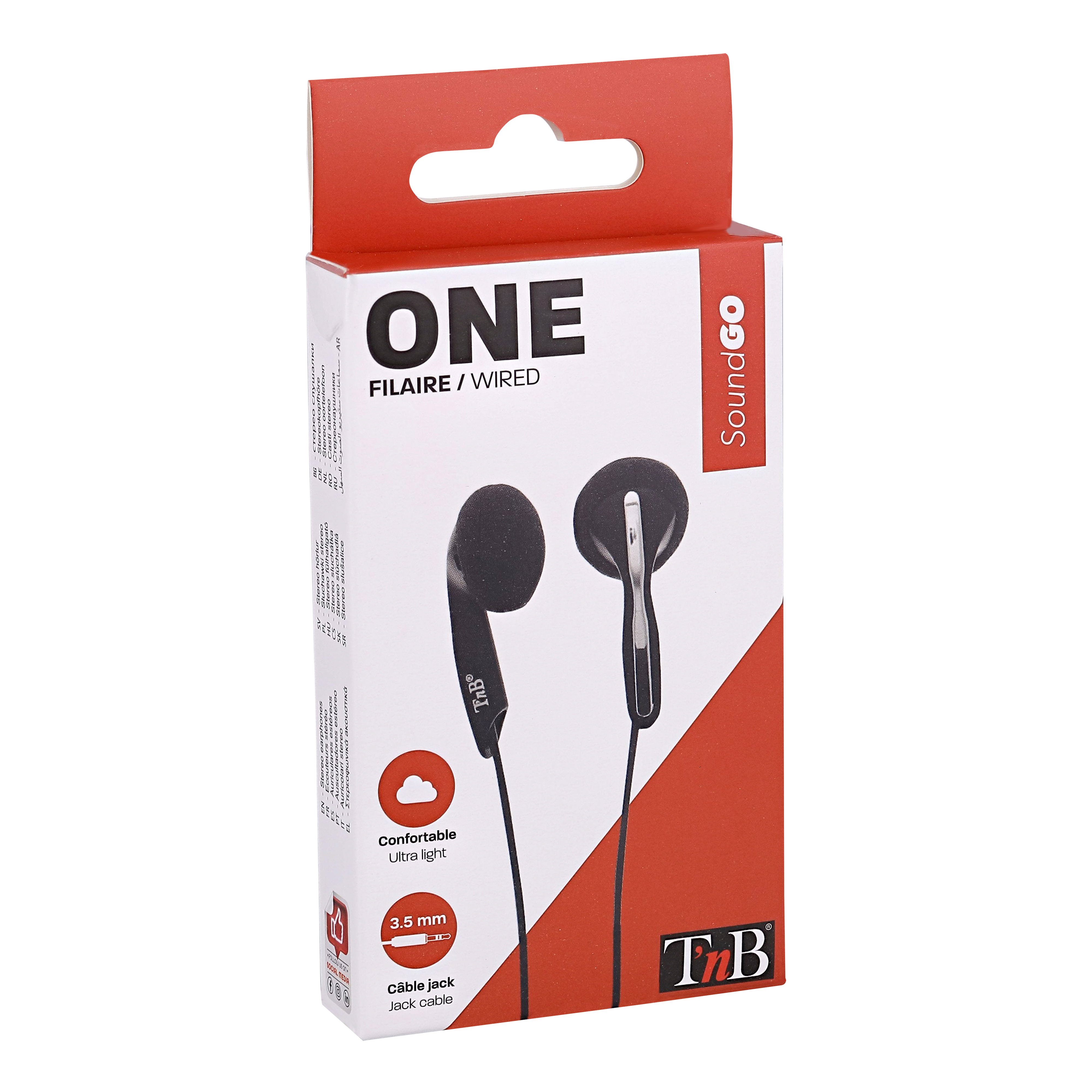 STEREO wired headphones black jack3