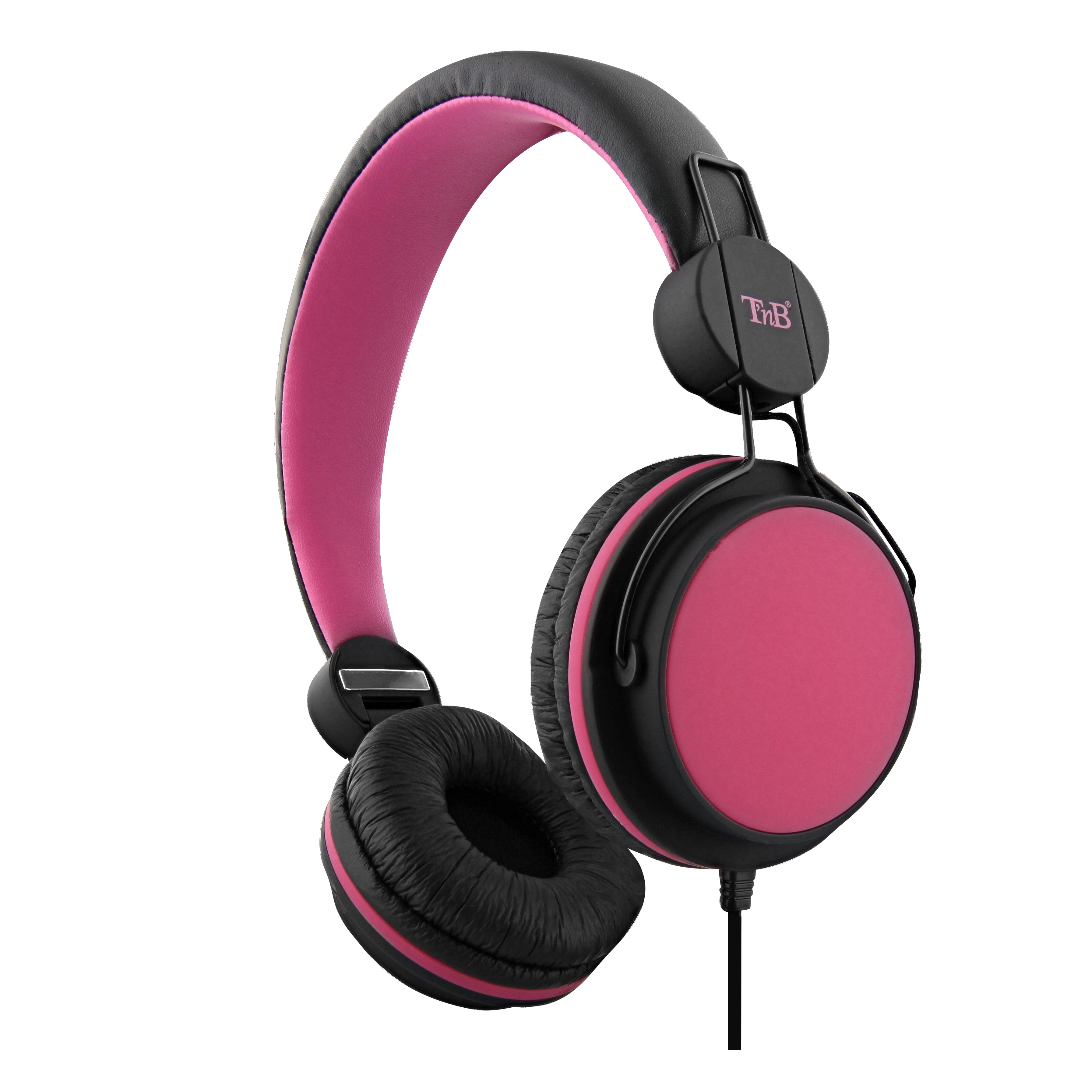 BE COLOR auriculares con cable jack de 3,5 mm rosa4