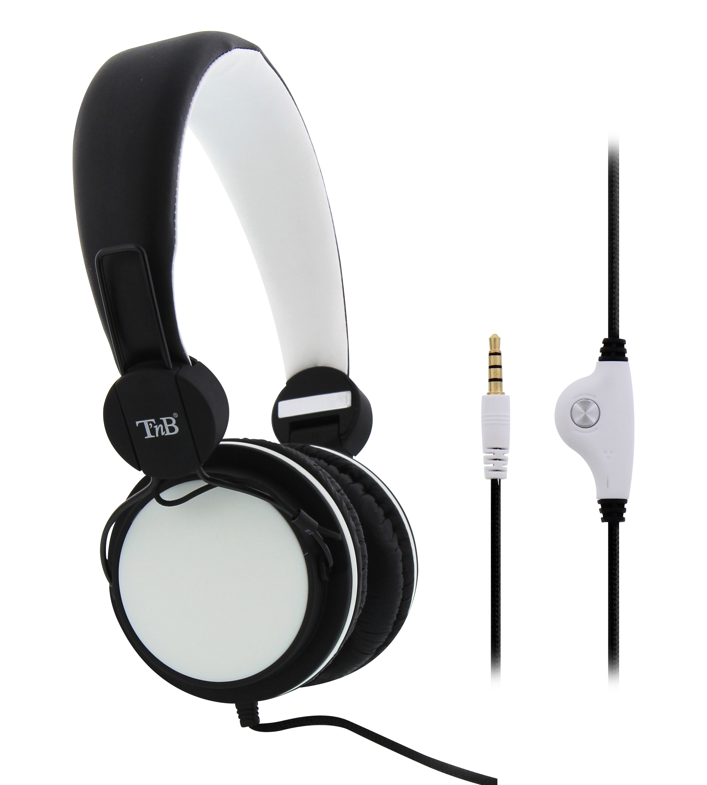 BE COLOR auriculares con cable jack 3.5mm blanco1