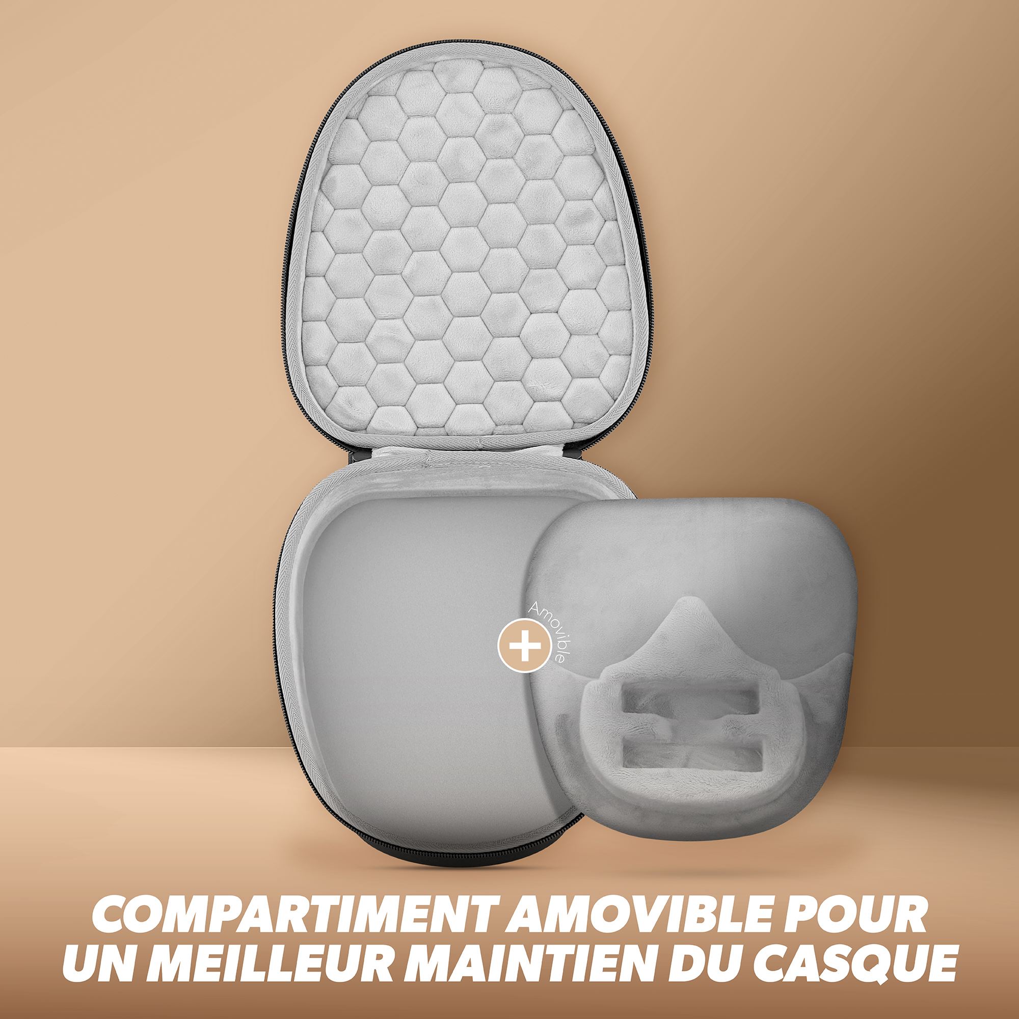 Estuche para guardar y proteger los auriculares6