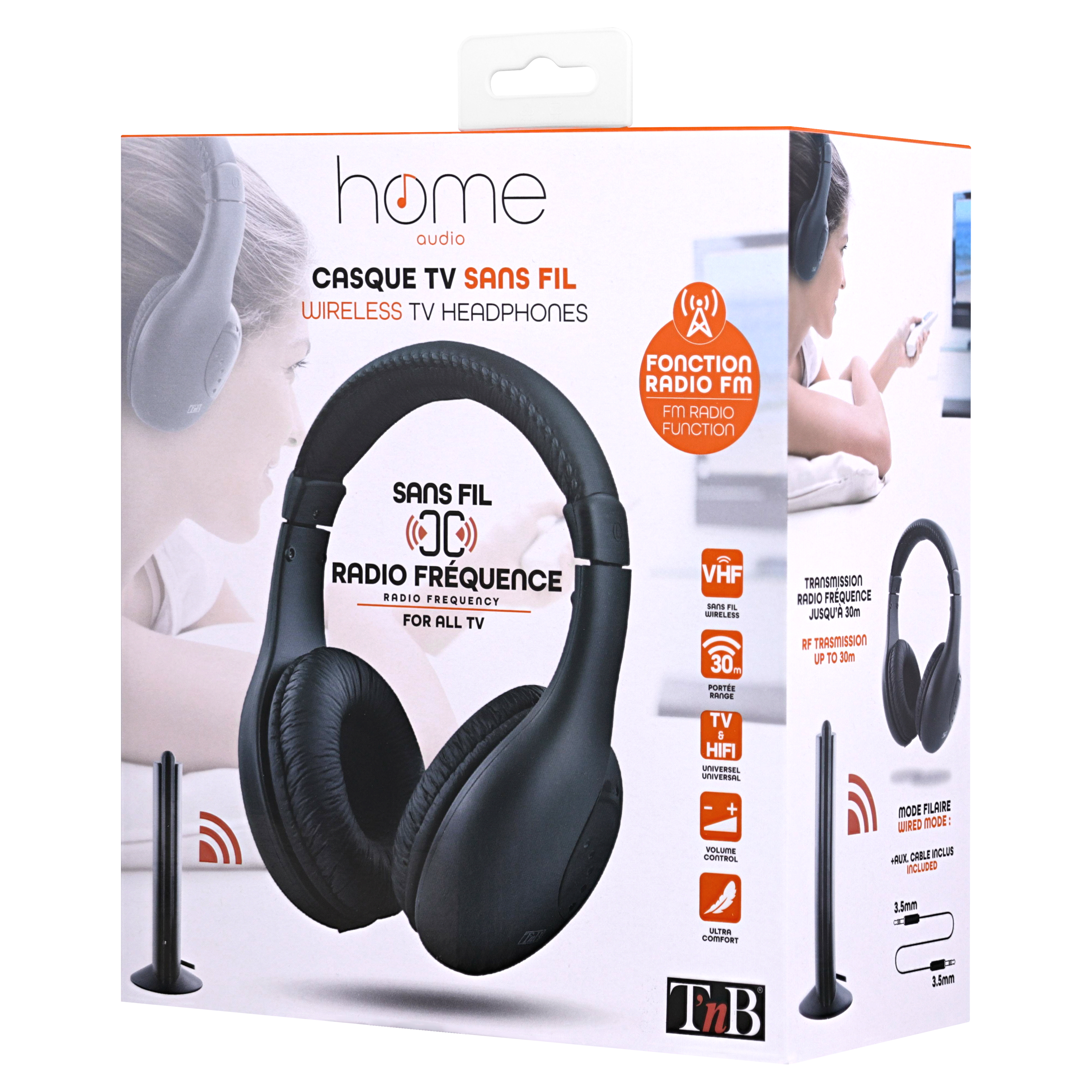 Auriculares inalámbricos RF para TV5