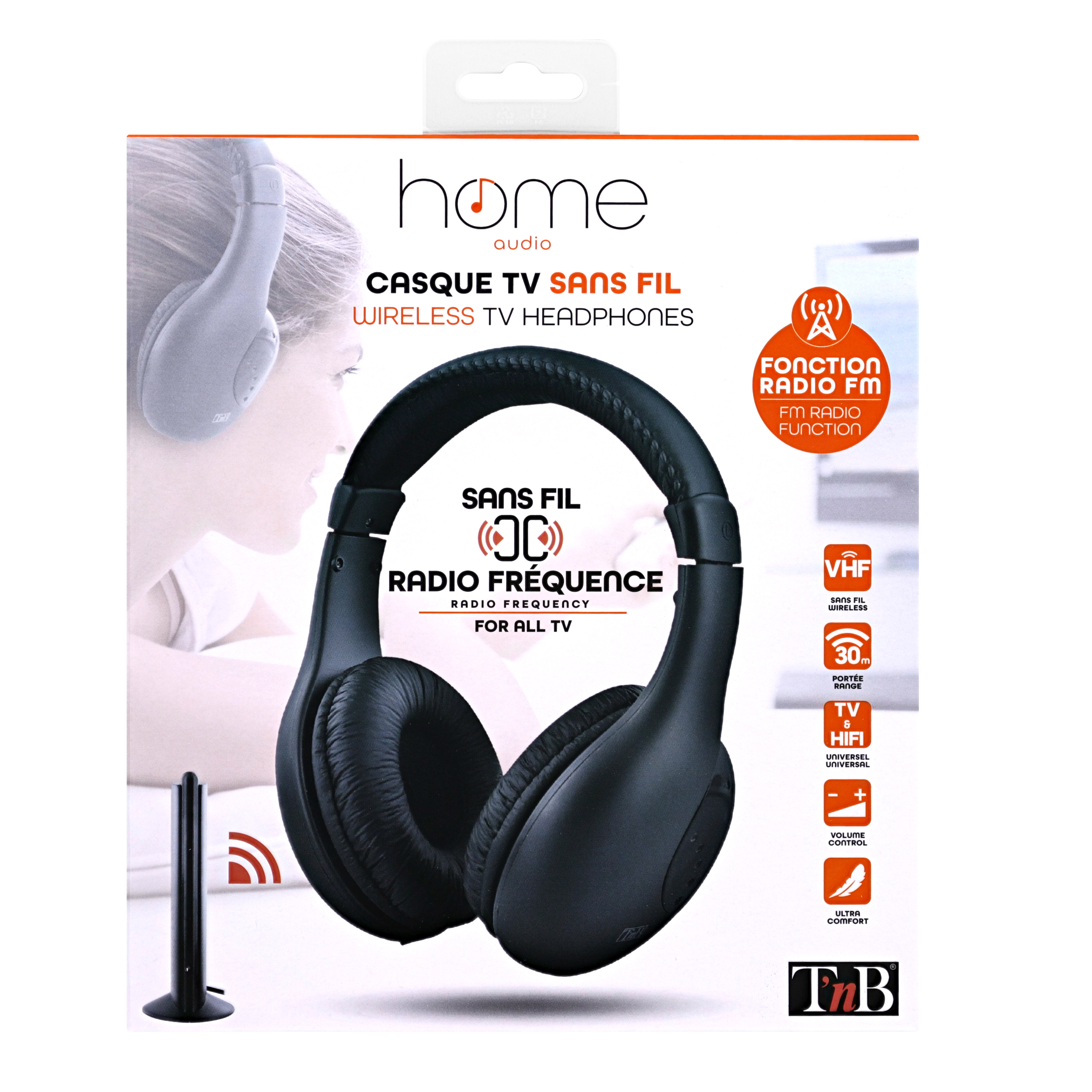 Auriculares inalámbricos RF para TV6