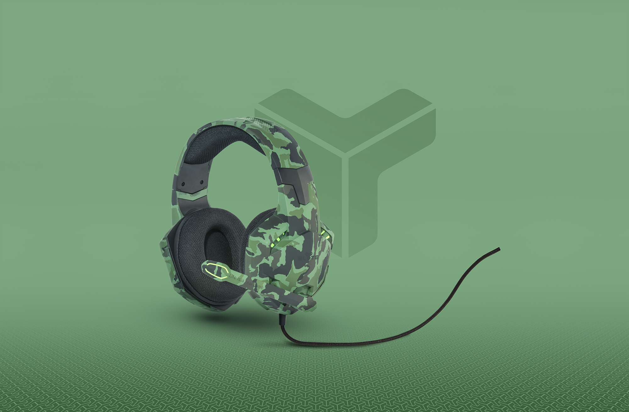 FALCON Camo gaming headset2