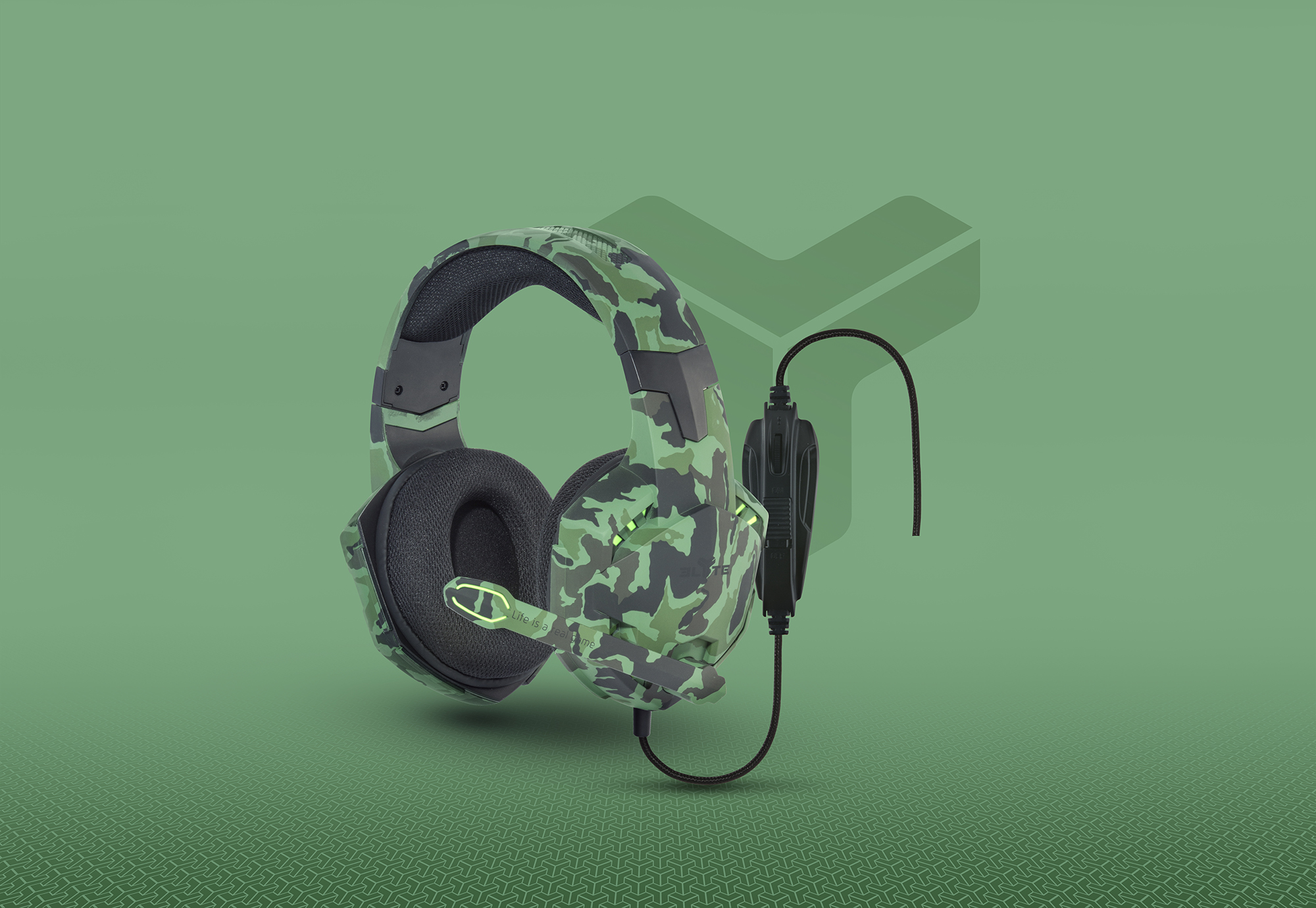 FALCON Camo gaming headset1