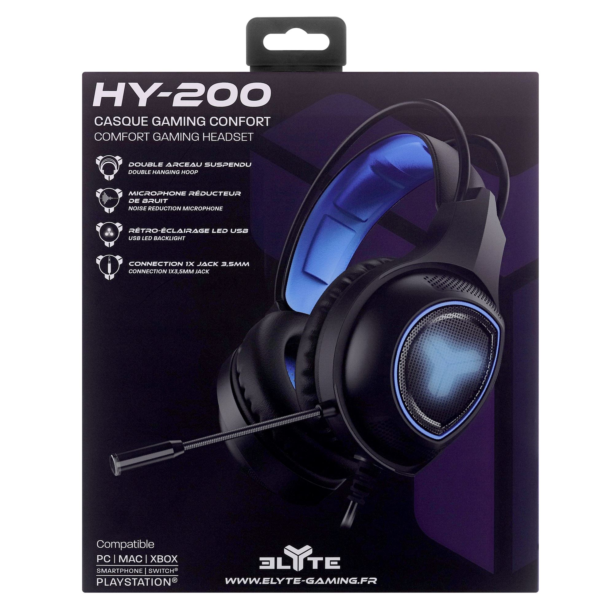 ELYTE - HY-200 Comfort gaming headset6