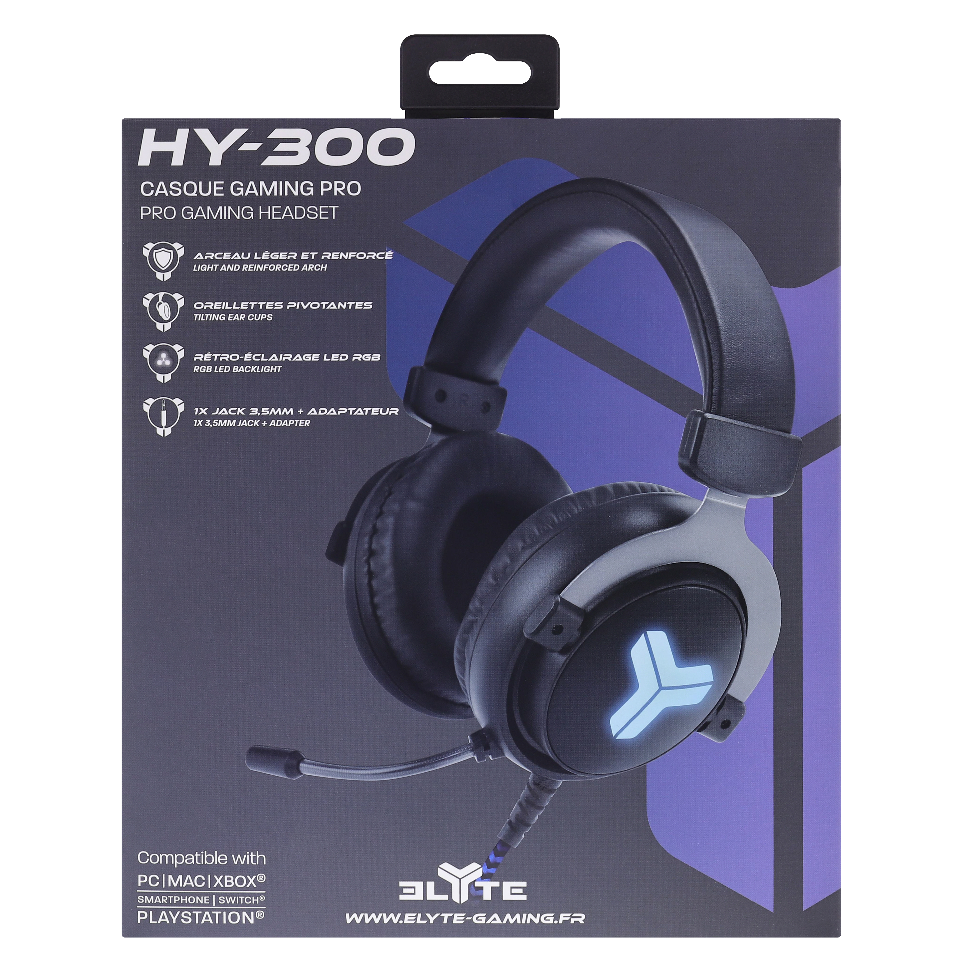 ELYTE - Casque gamer HY-300 PRO5