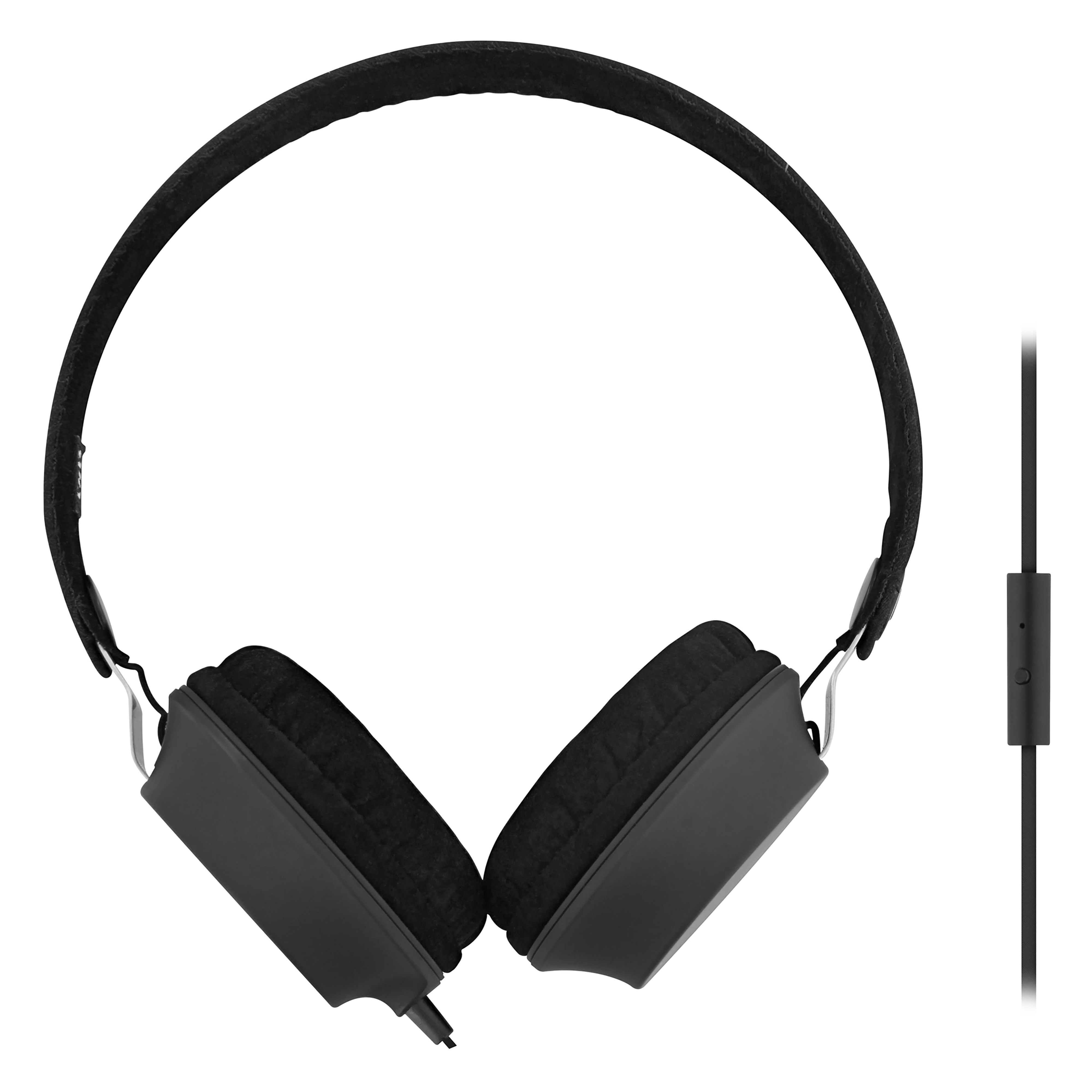 LEGEND auriculares ligeros con micrófono con cable negro2
