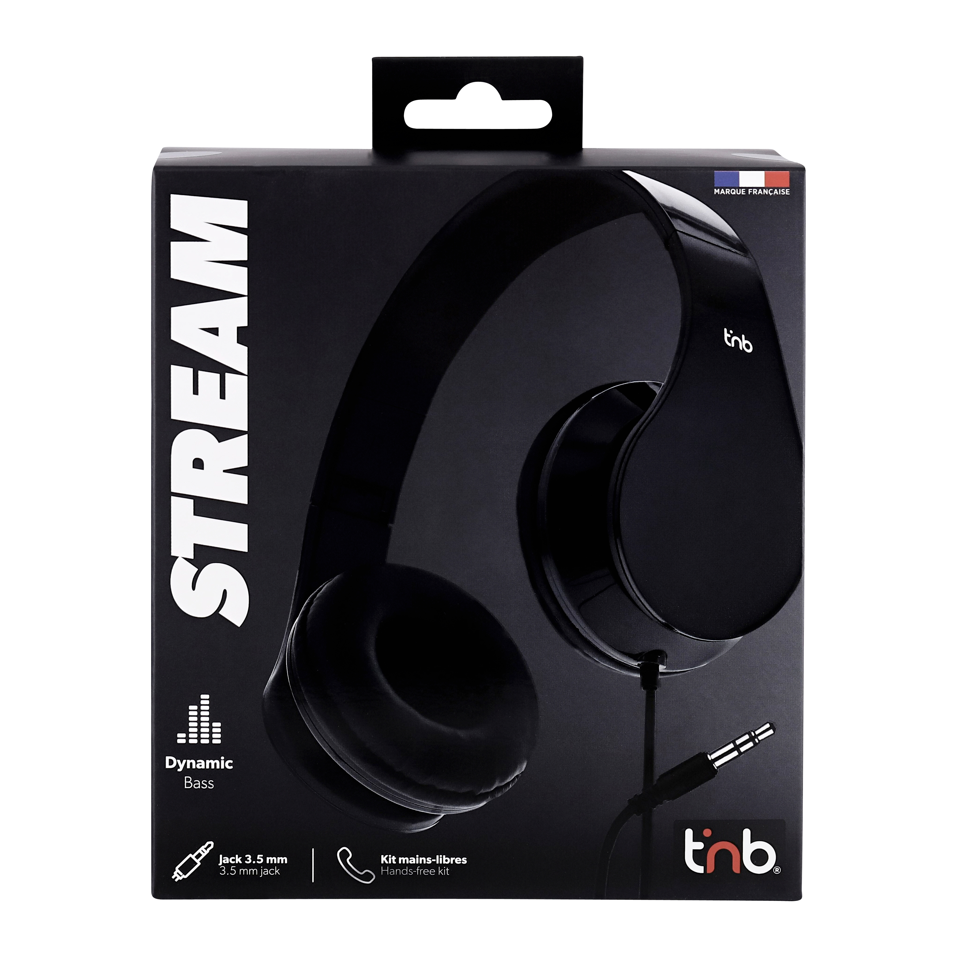 Casque filaire STREAM jack 3,5mm noir5