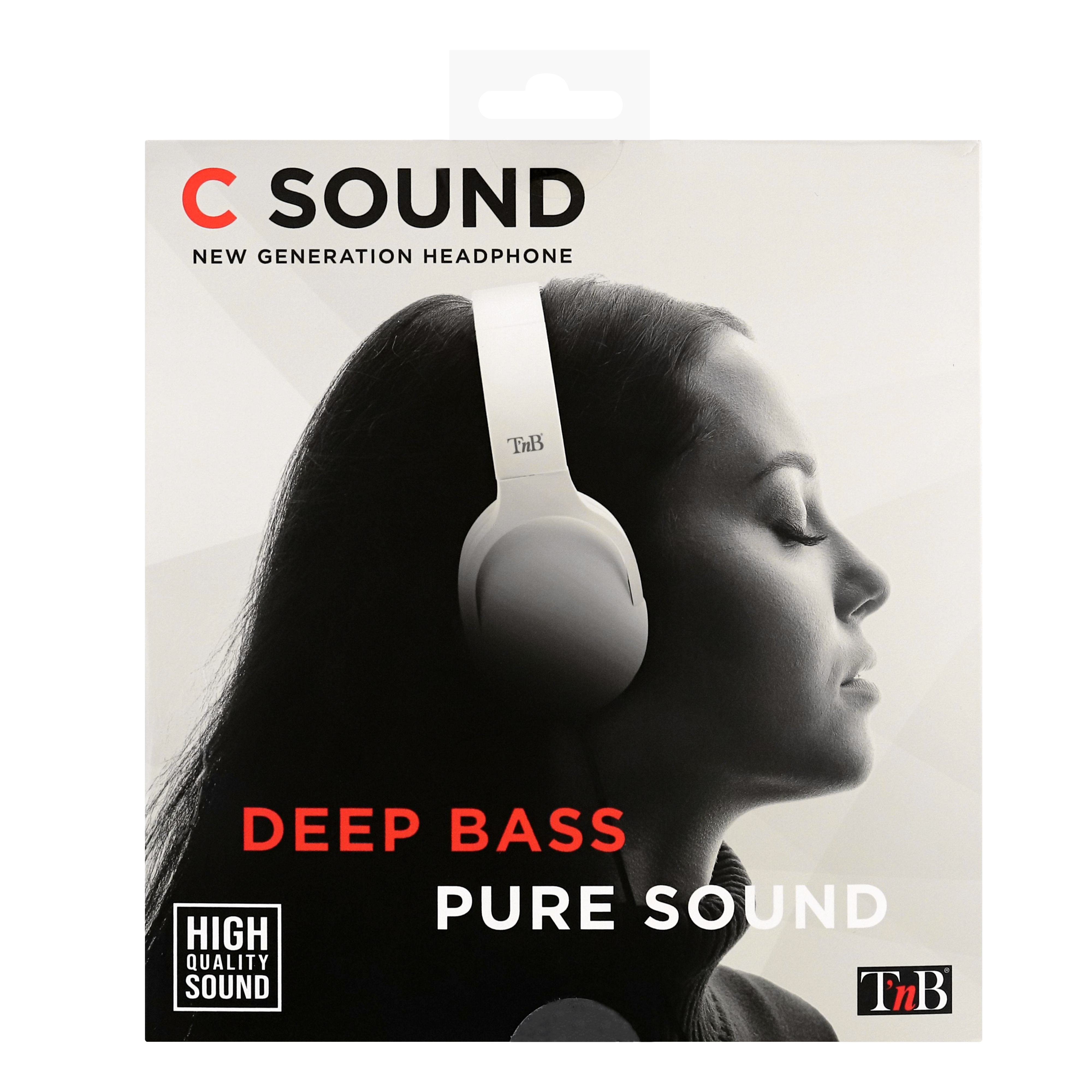 C SOUND wired headset 3.5mm jack / USB Type-C white4