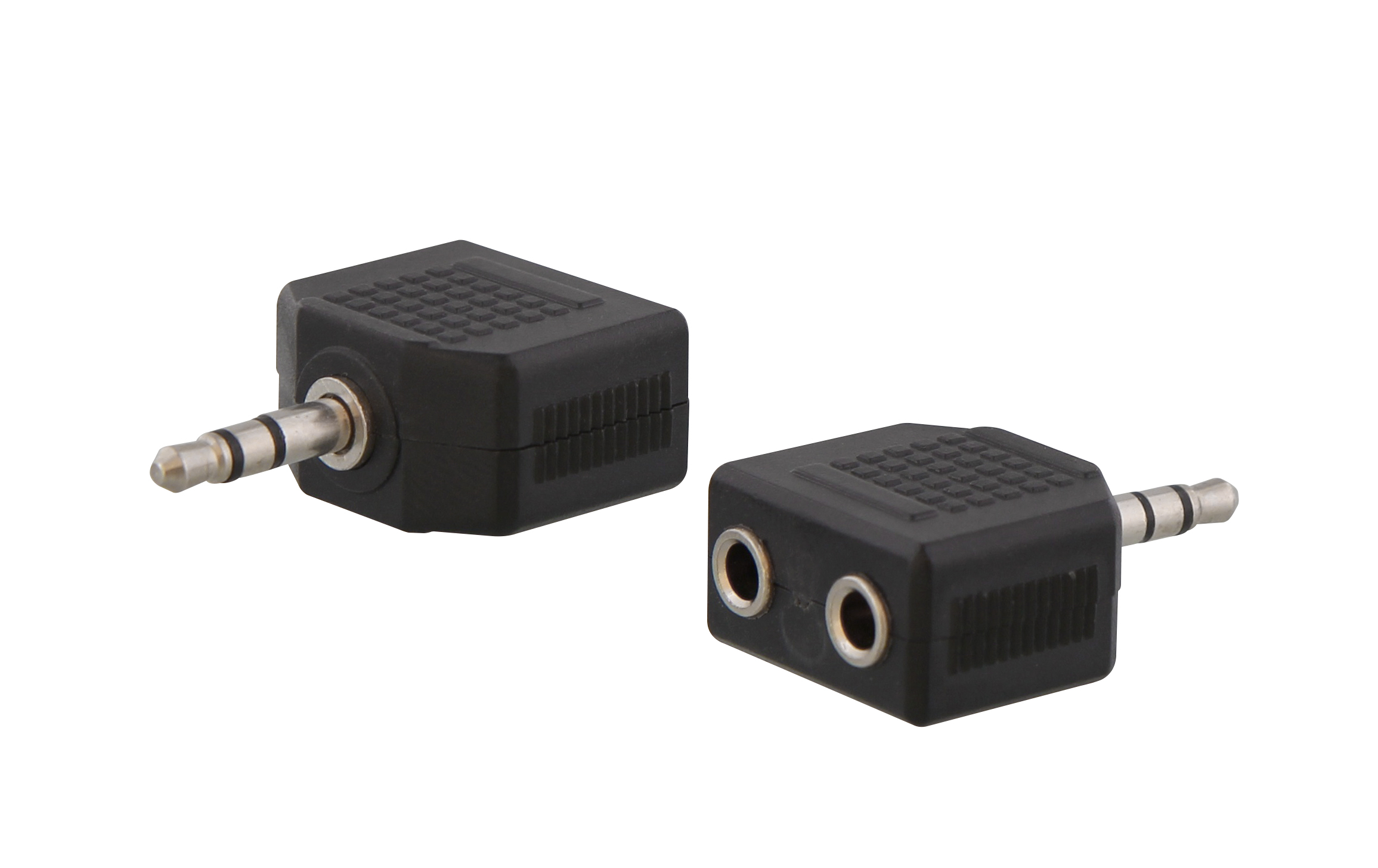 2 jack 3.5m female / jack 3.5mm male adapter2