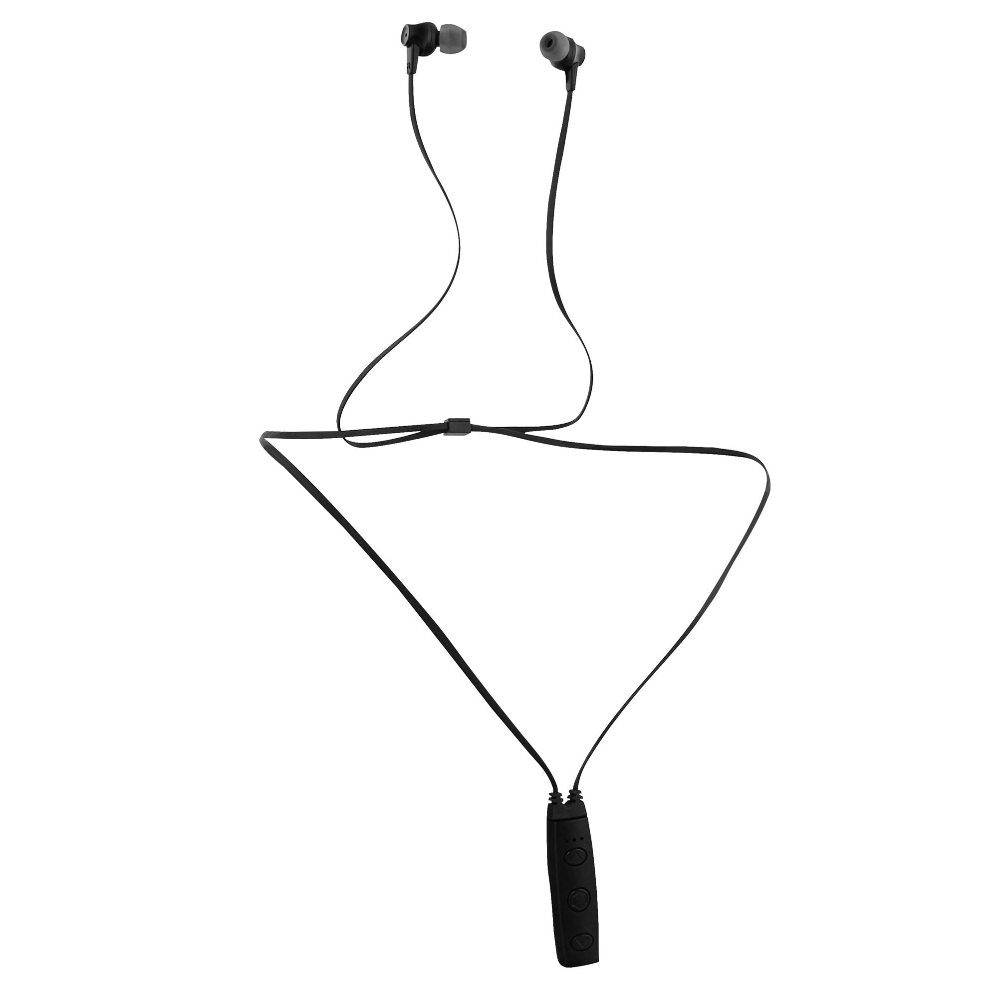 TRAVEL Auriculares Bluetooth 2 en 1 negros1