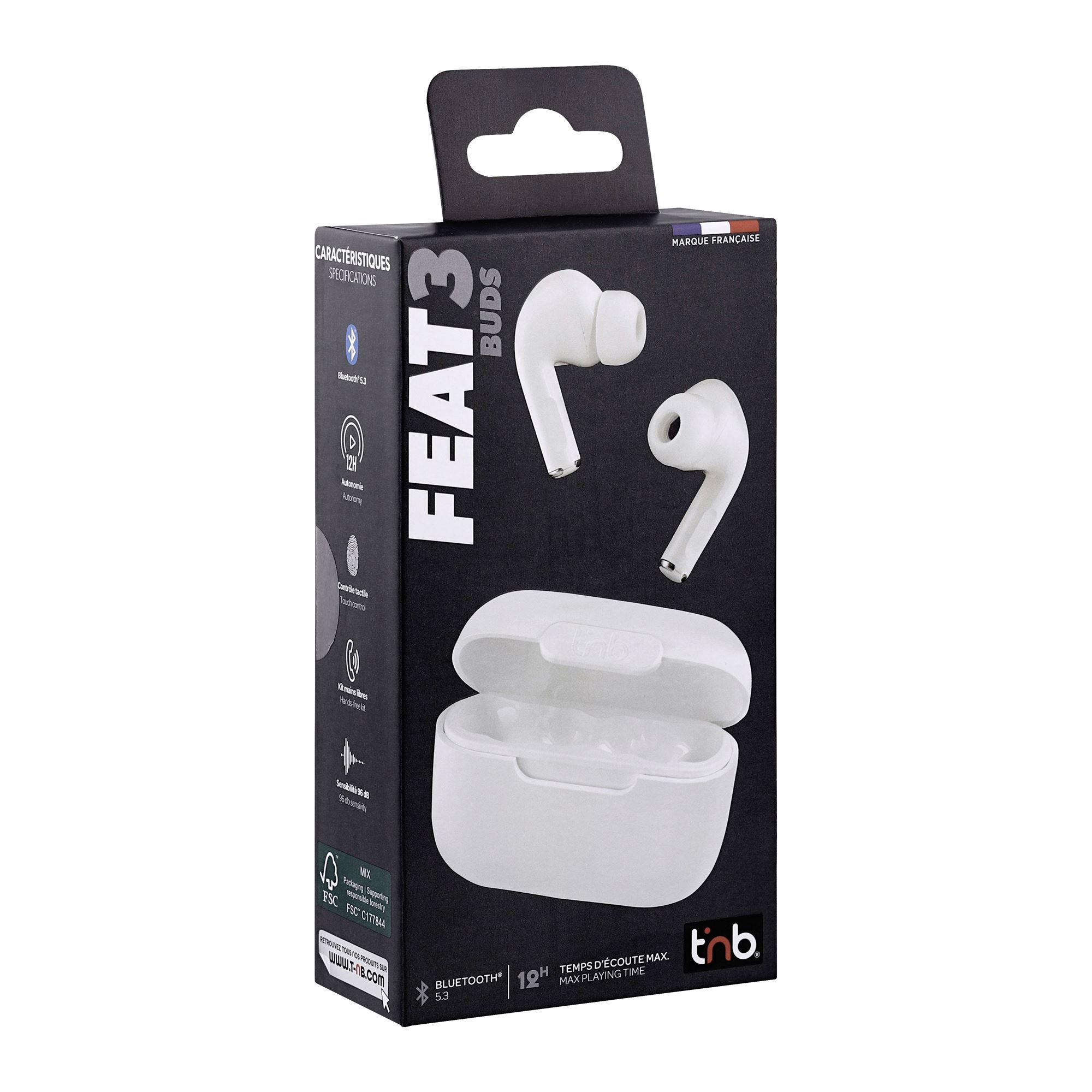 Auriculares inalámbricos intraurales TWS FEAT 35