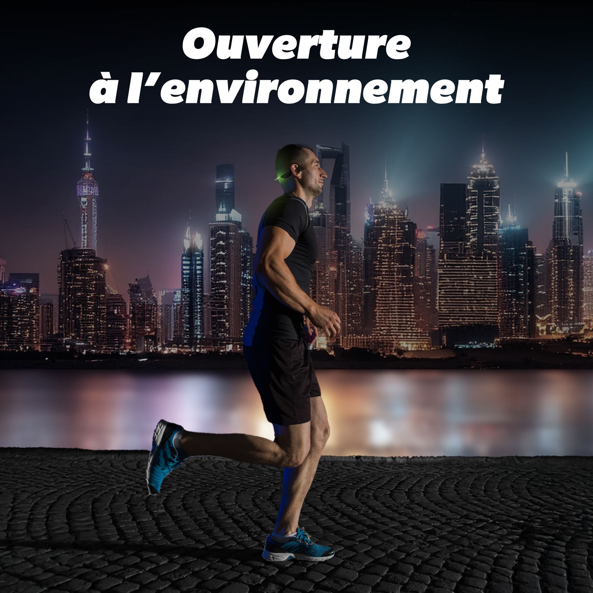 Auriculares deportivos de conducción ósea ENERGY BONE ULTRA RACER5