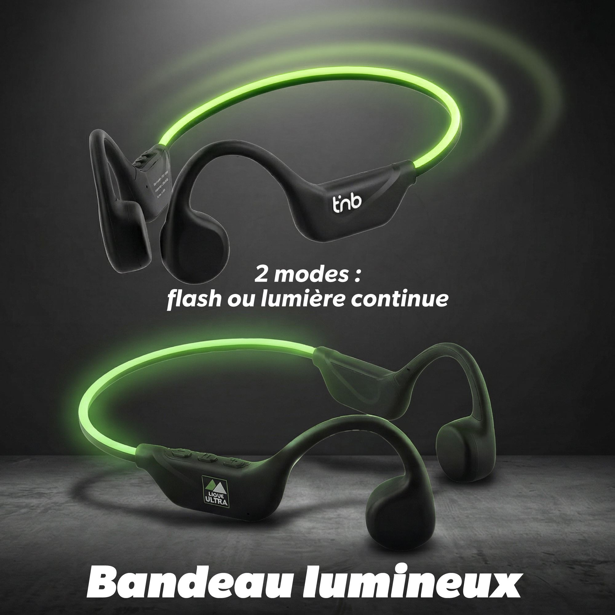 Auriculares deportivos de conducción ósea ENERGY BONE ULTRA RACER6