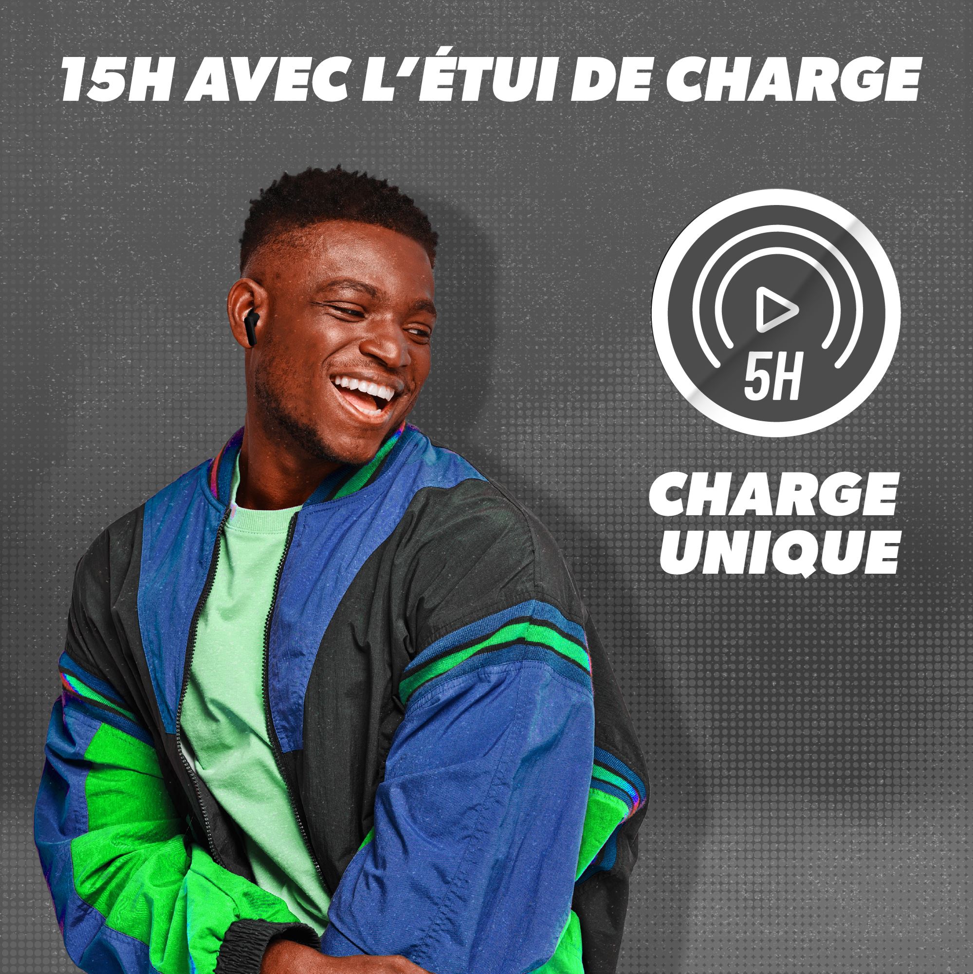 Écouteurs sans fil collection ORIGIN - Vinyle5