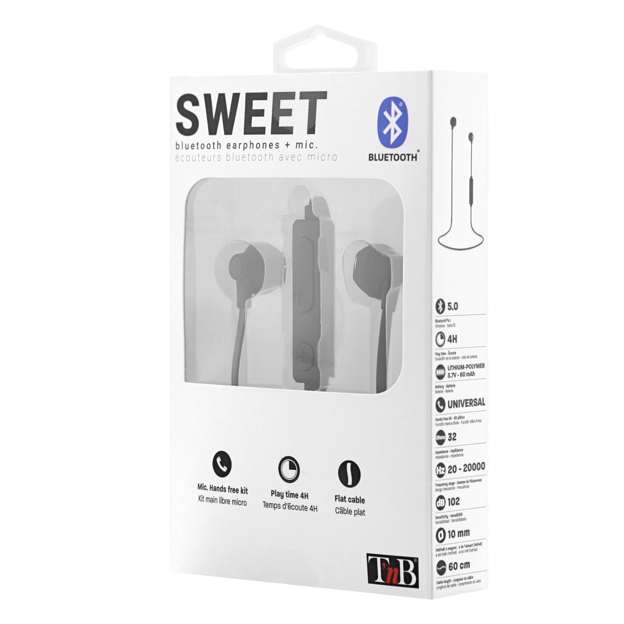 SWEET auriculares bluetooth negros2