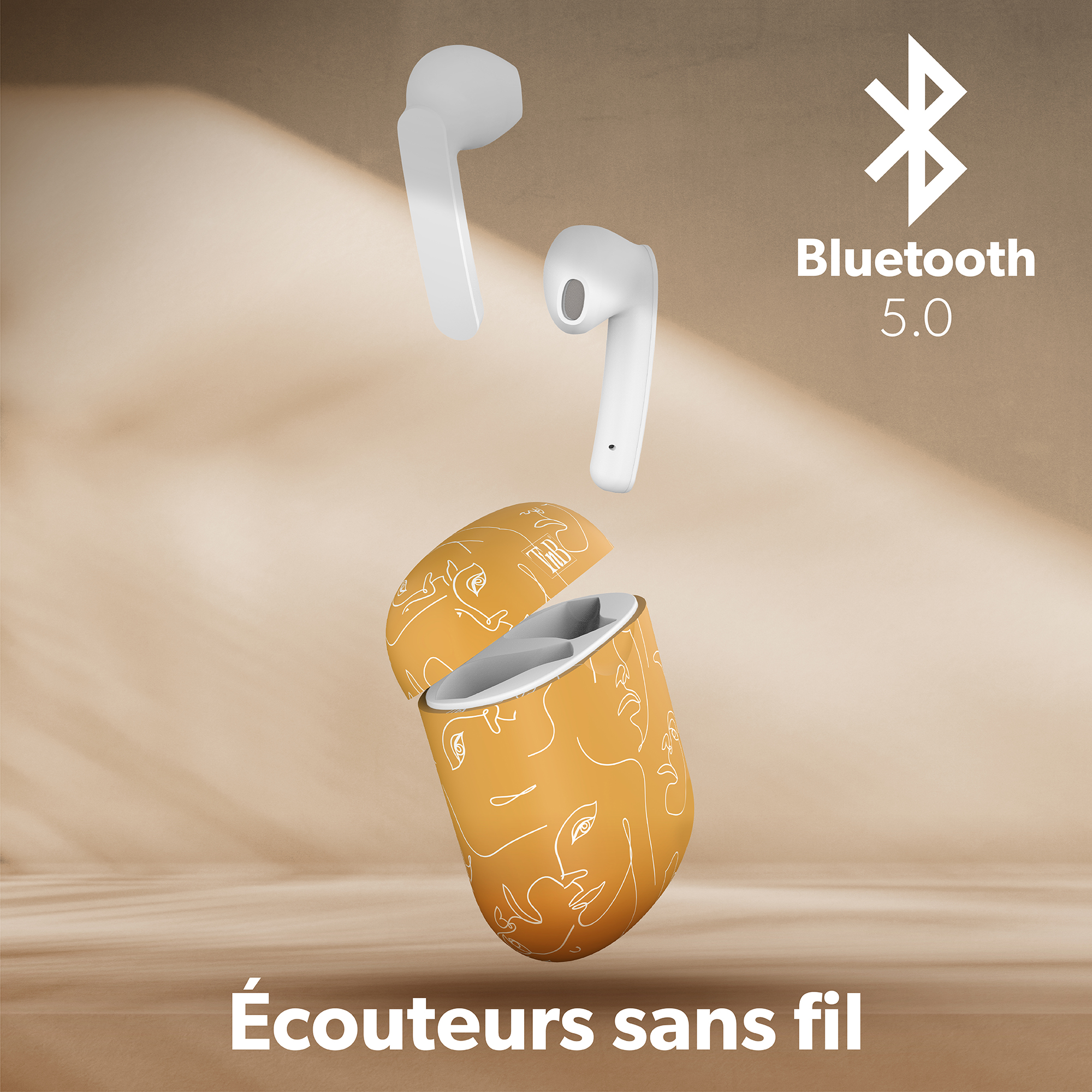 Ecouteurs TWS Art 2, collection Exclusiv'3
