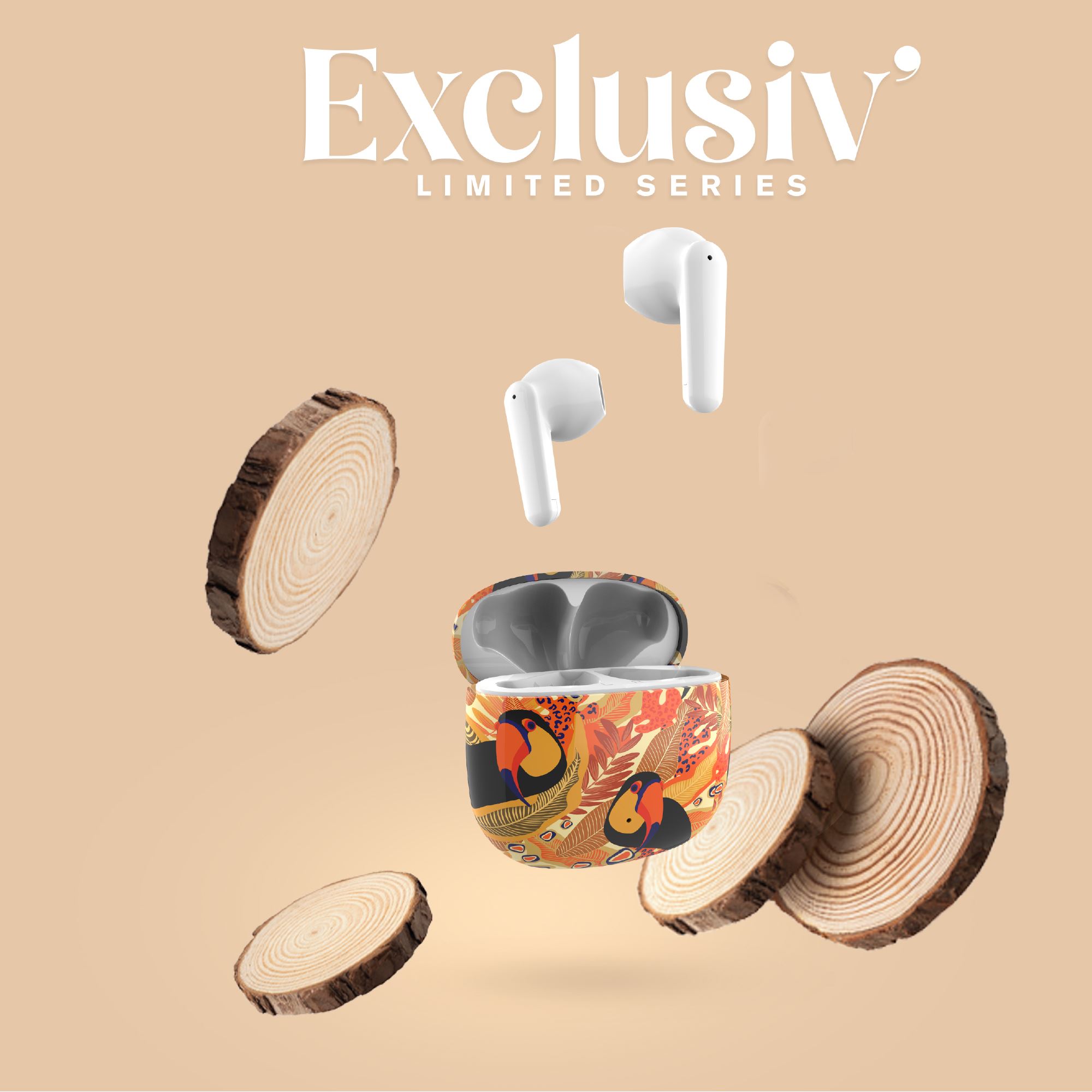 Écouteurs sans fil collection Exclusiv' - TOUCAN3