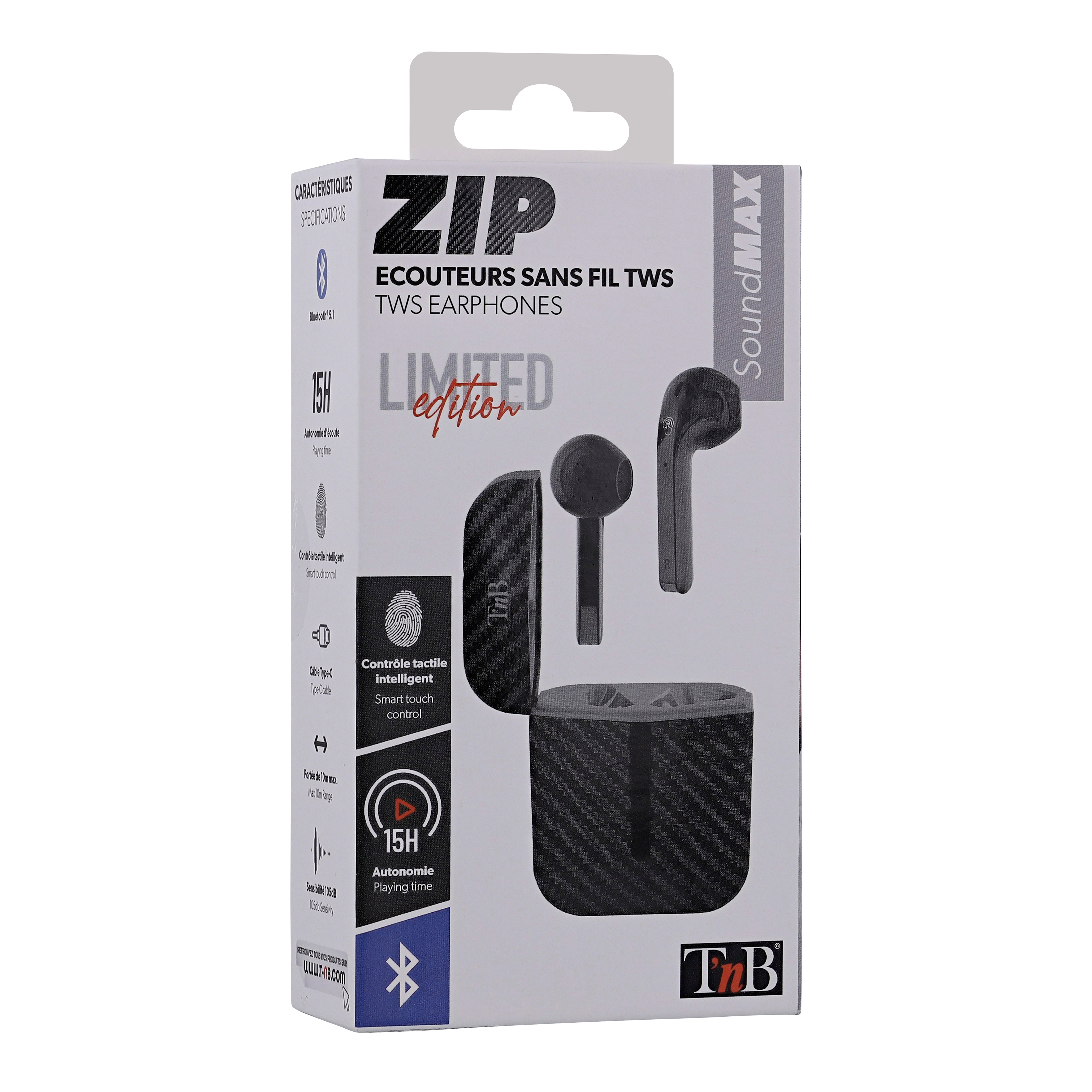 TWS ZIP Carbon Earphones4