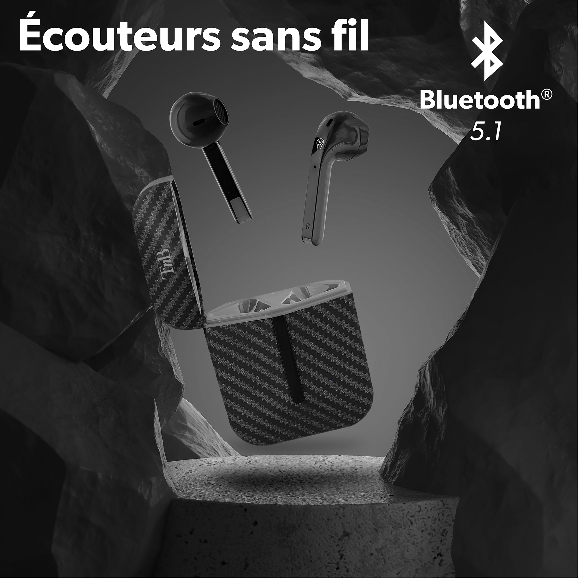 Auriculares TWS ZIP Carbon3