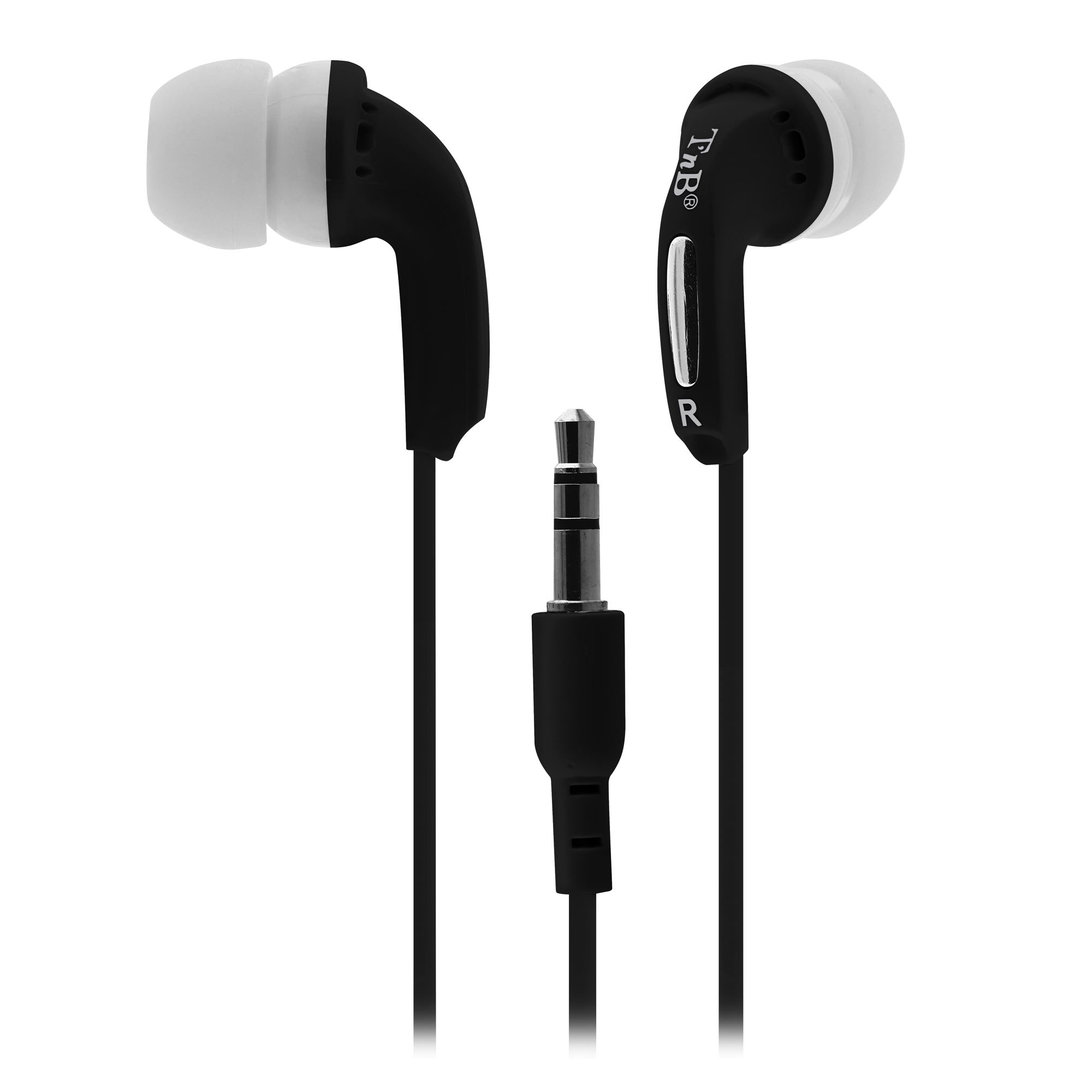 FIZZ wired headphones black jack1