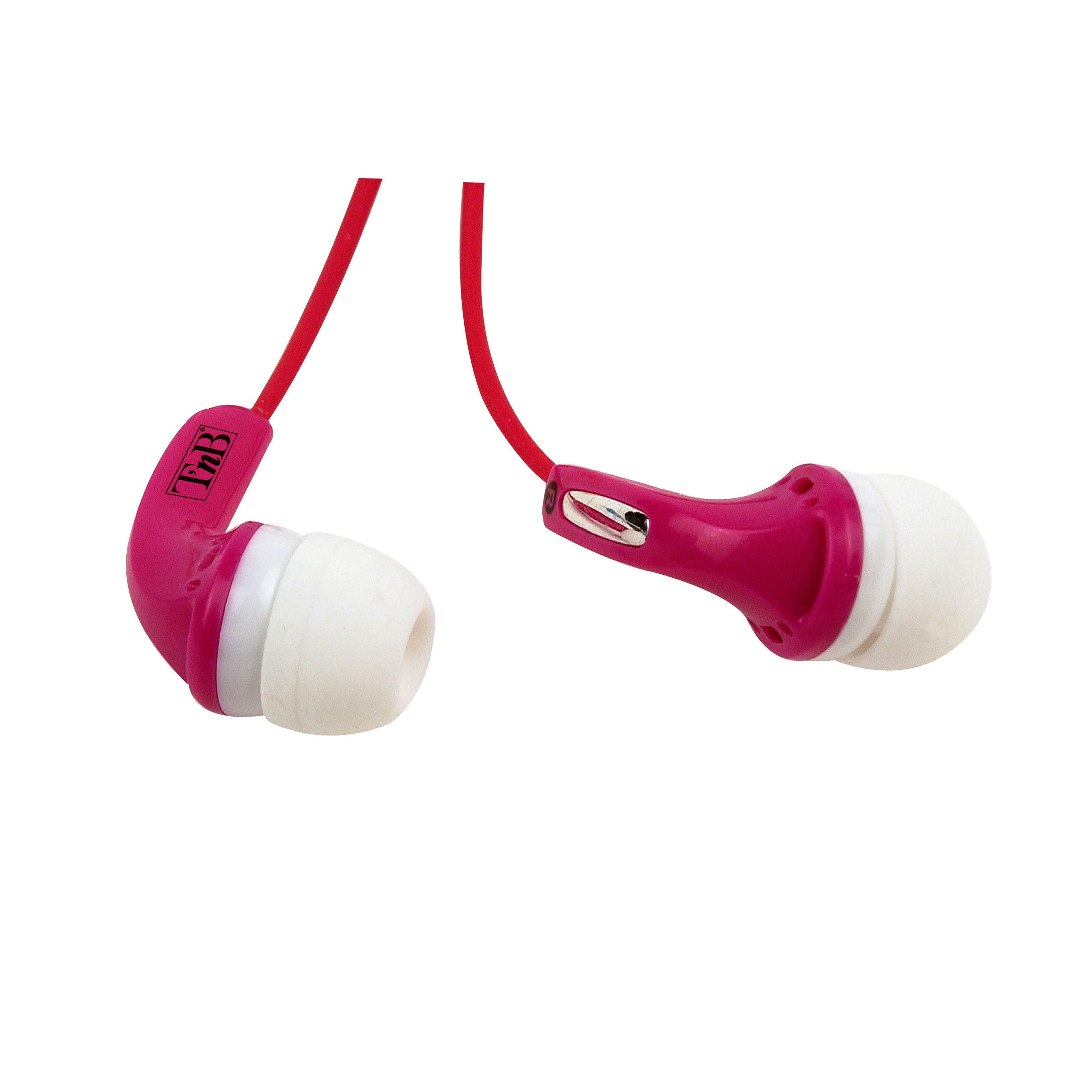 Auriculares con cable FIZZ jack rosa1