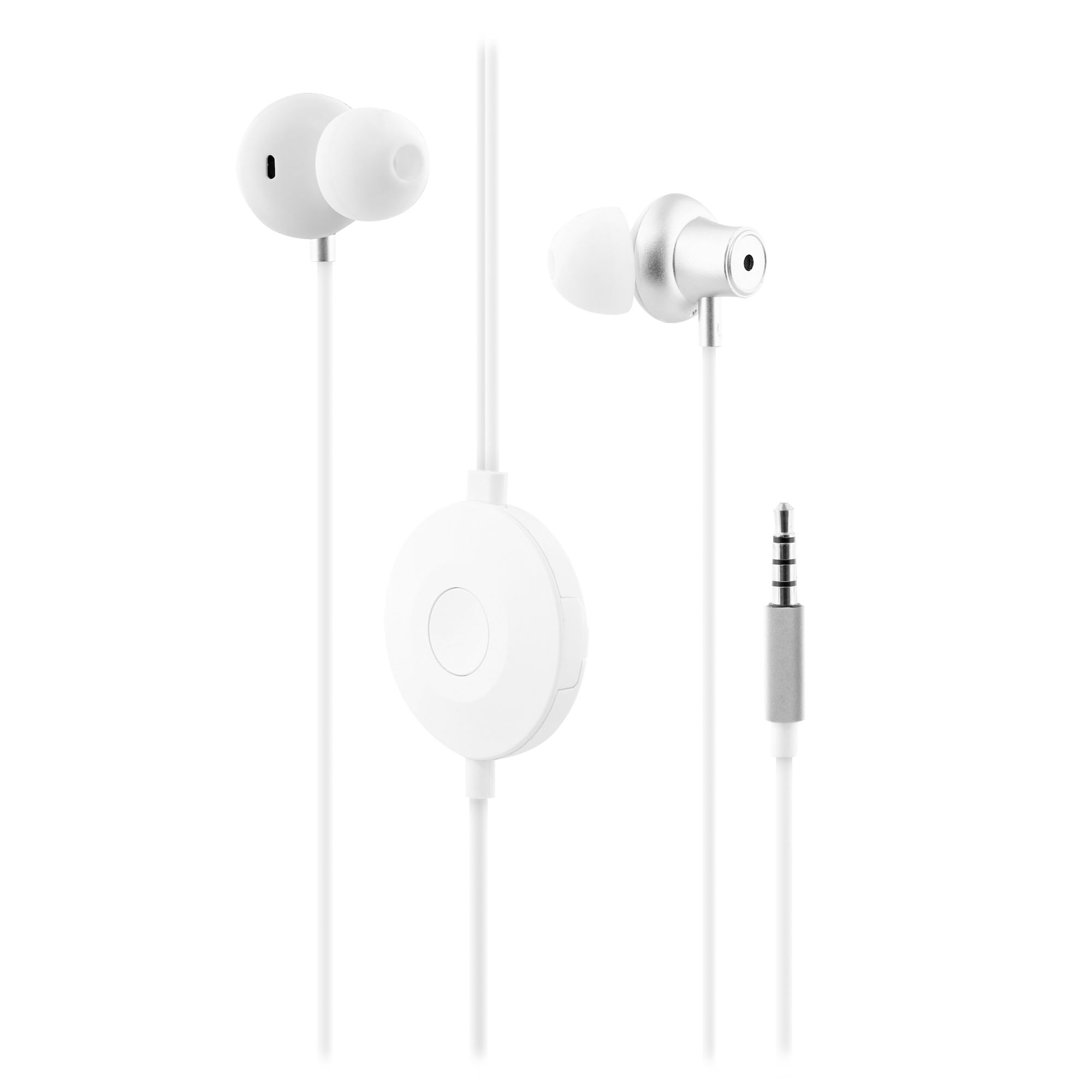 SENSATION wired headphones white jack1