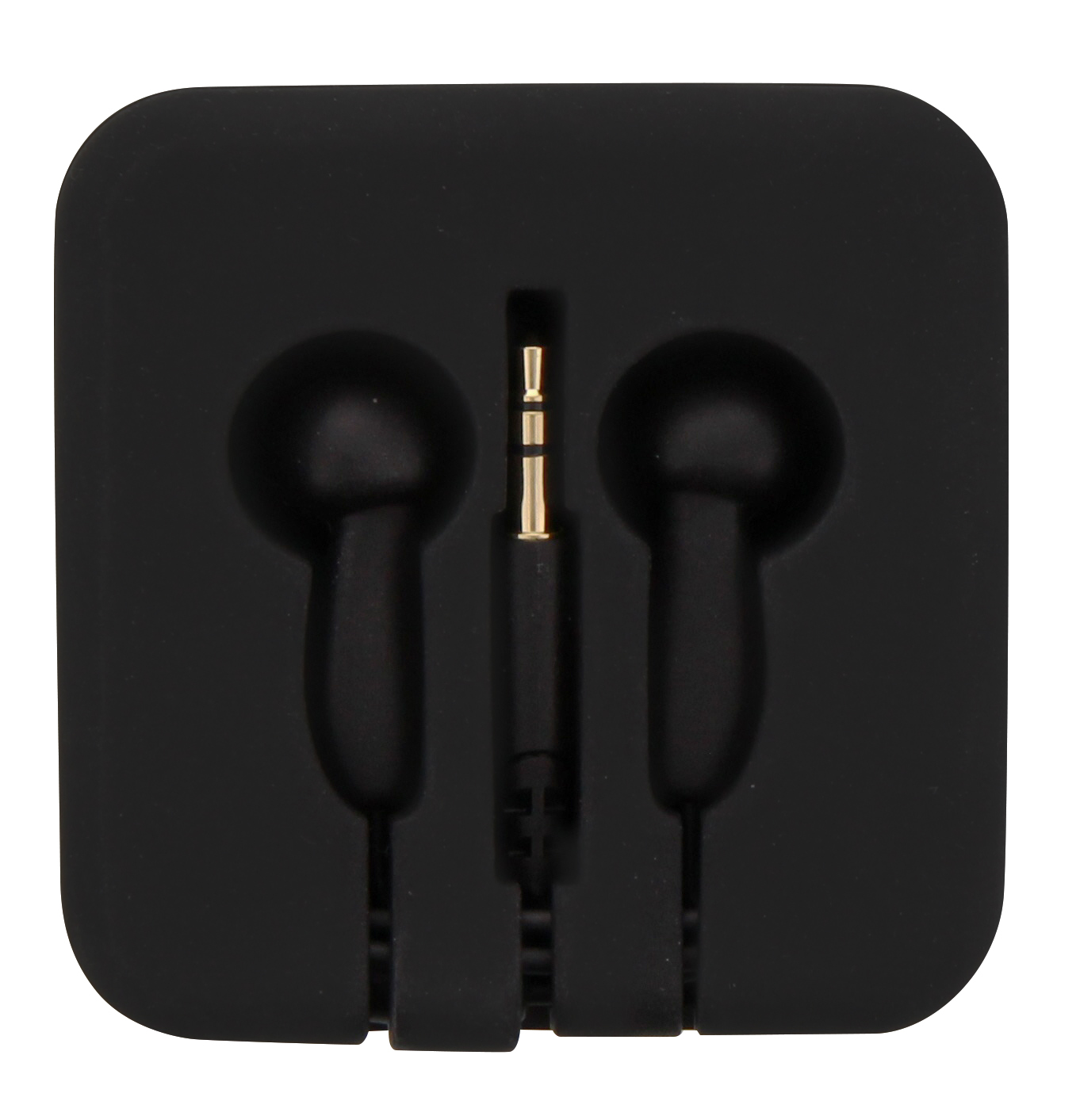 POCKET black wired jack headphones3