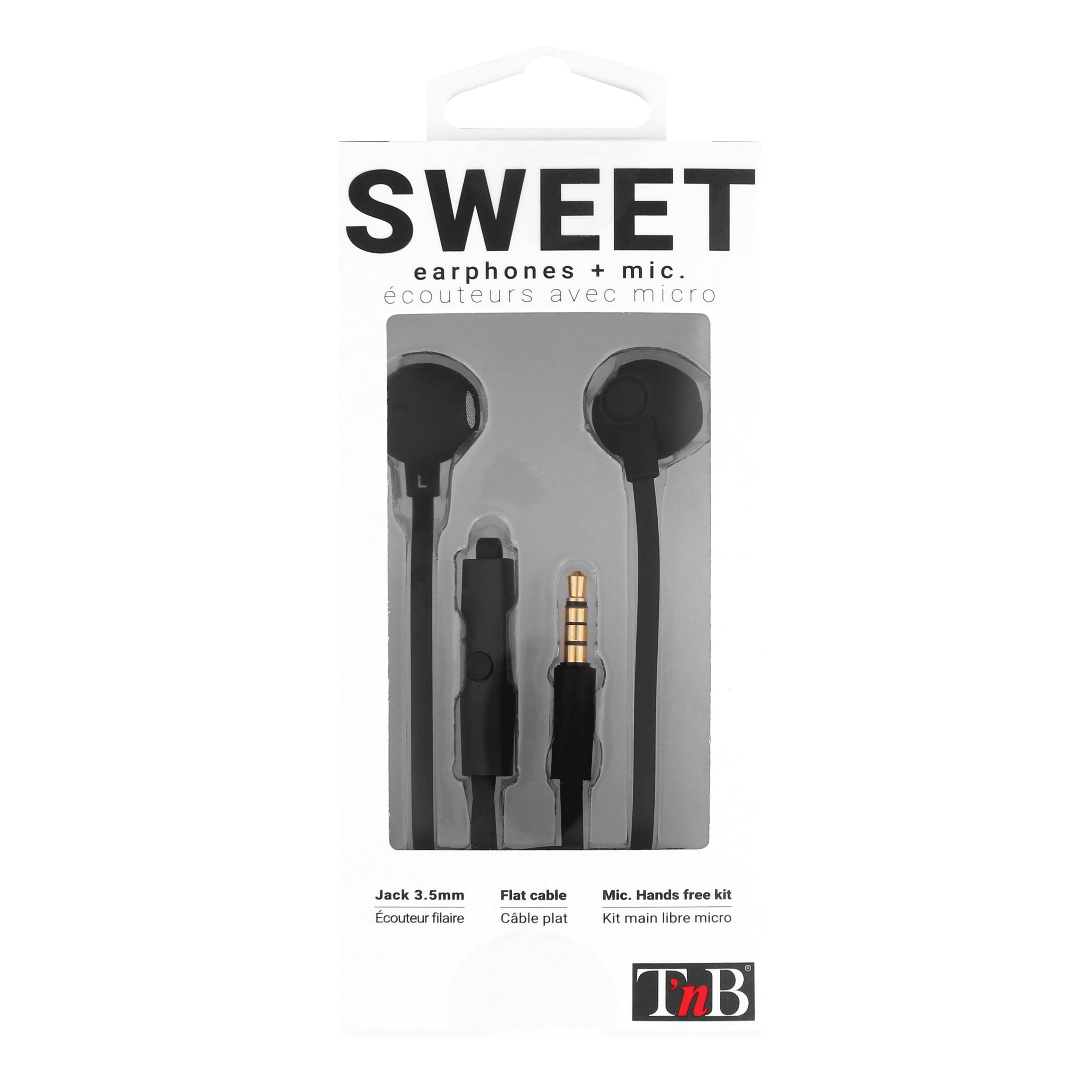 SWEET black jack wired headphones6