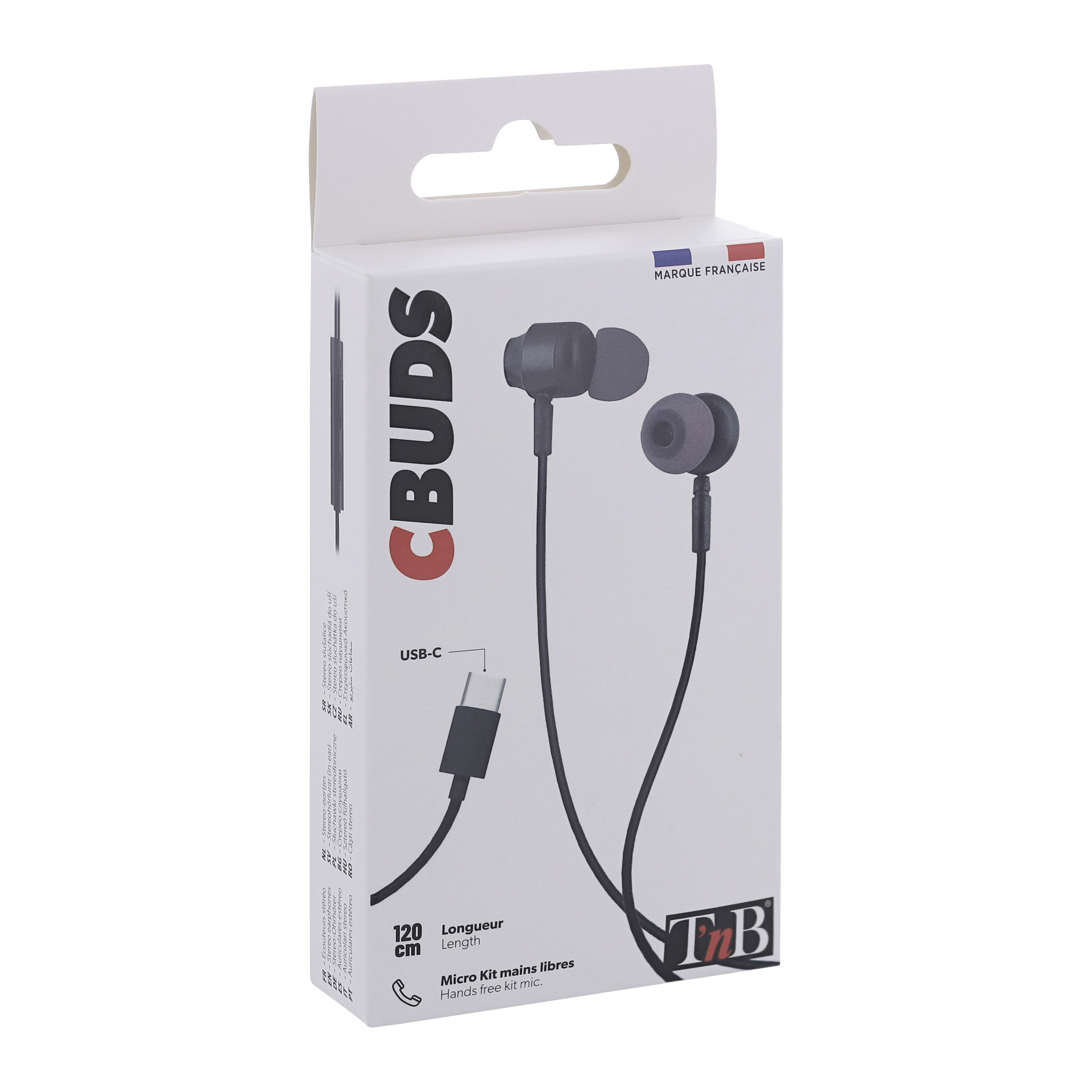 C-BUDS Type-C Wired Earphones Black4