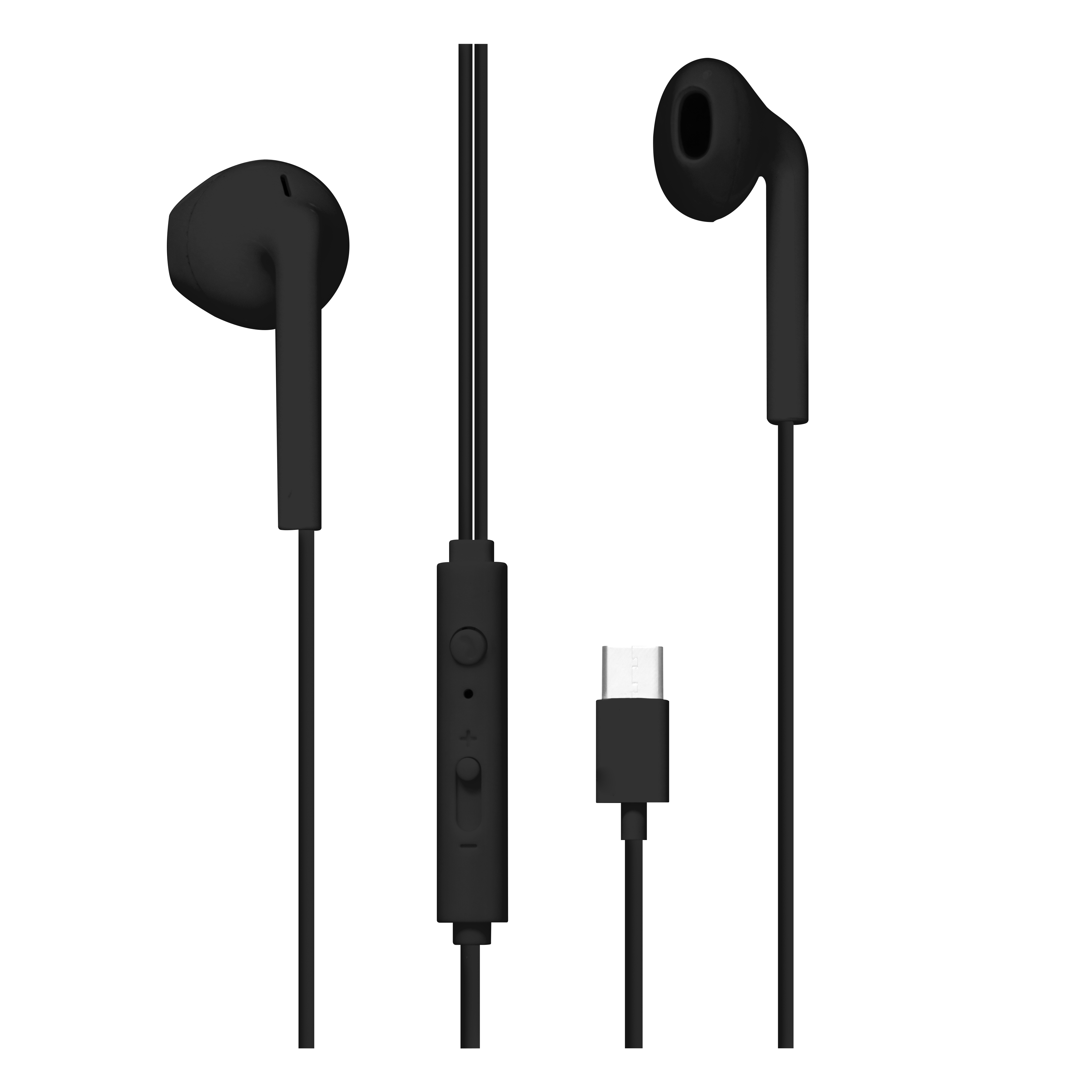 Auriculares con cable C-BUDS tipo C negros1