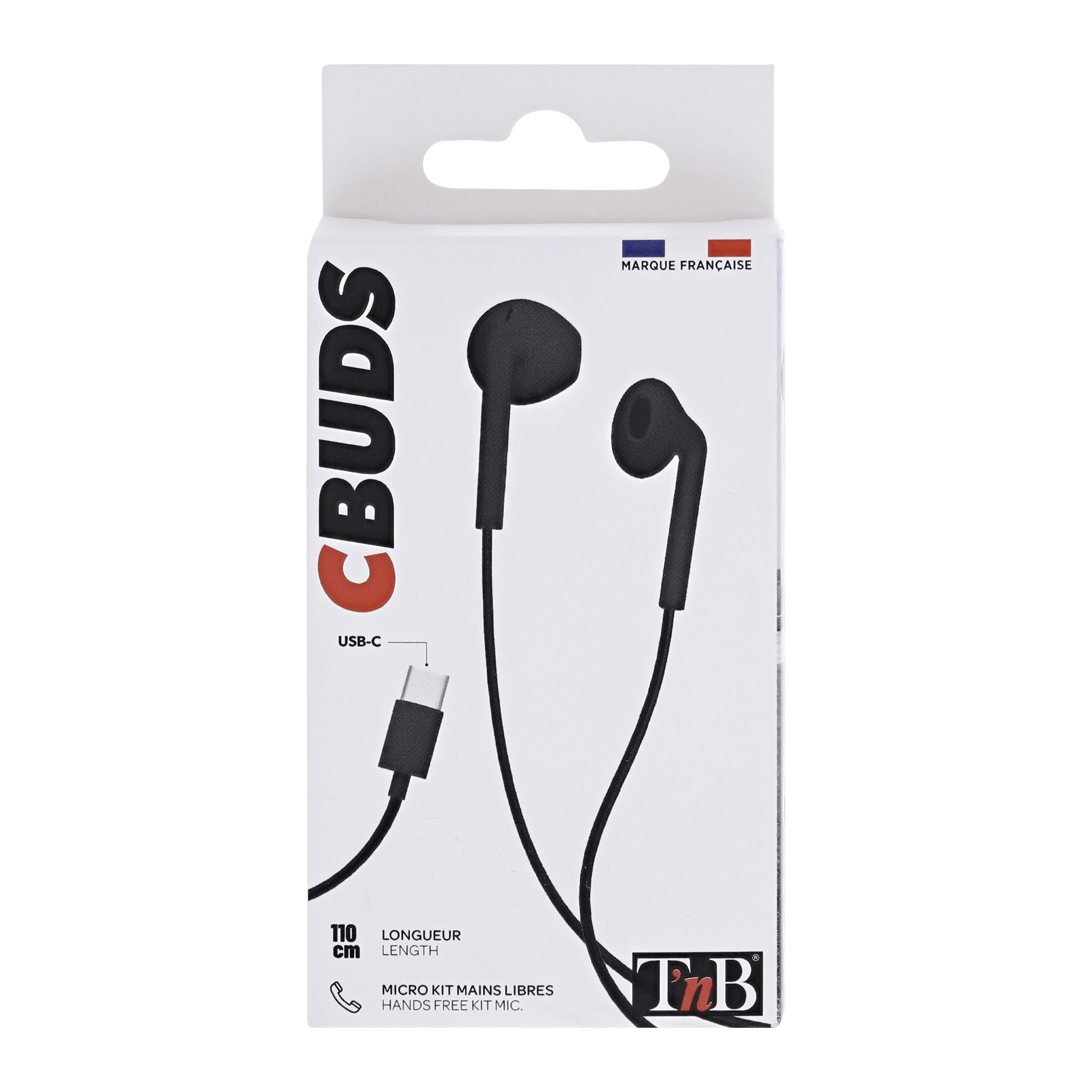 Auriculares con cable C-BUDS tipo C negros7