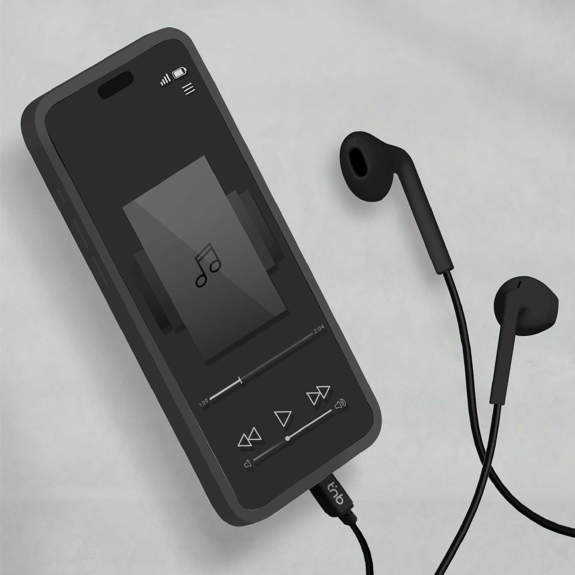 Auriculares con cable C-BUDS tipo C negros4