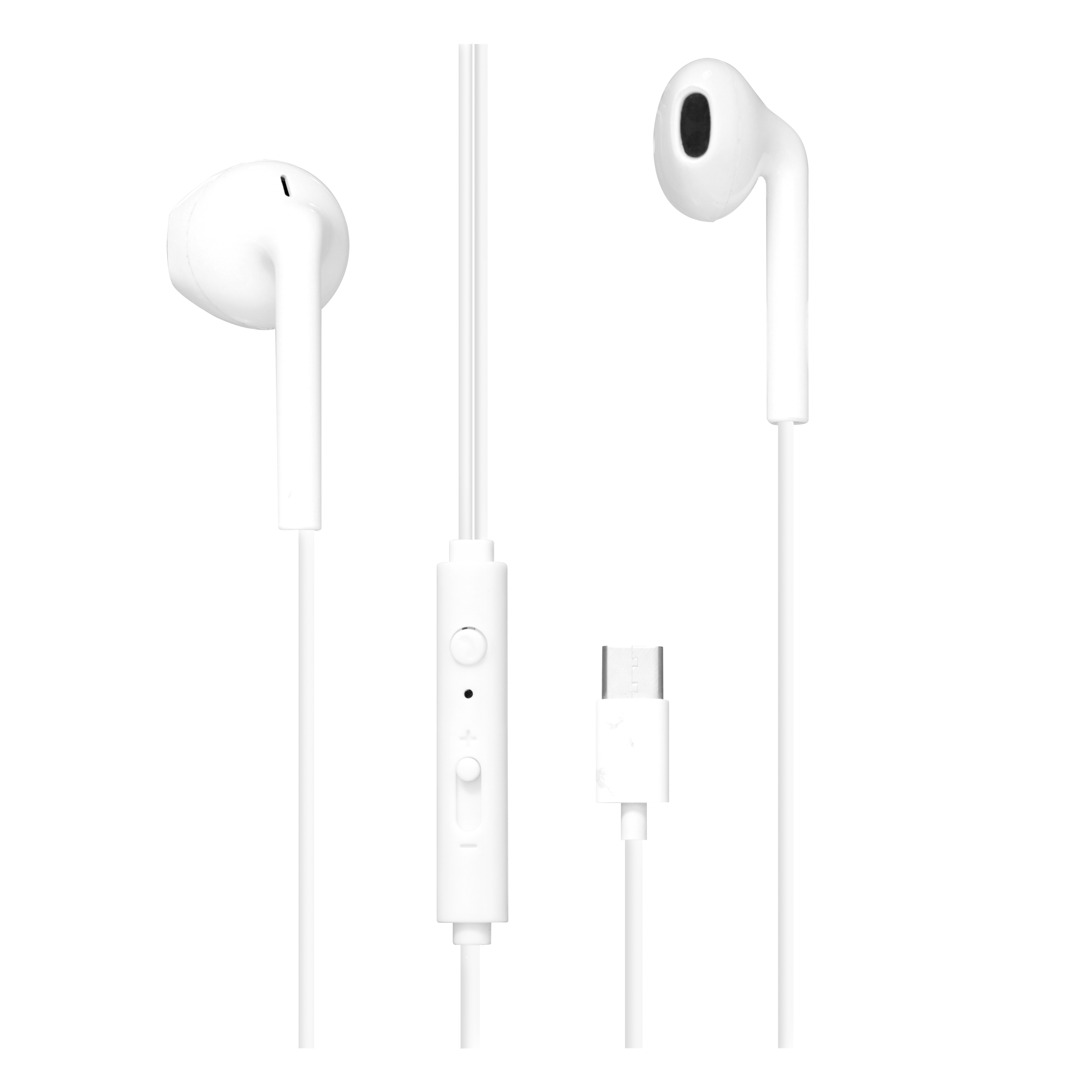 Auriculares con cable C-BUDS Type-C Blancos1