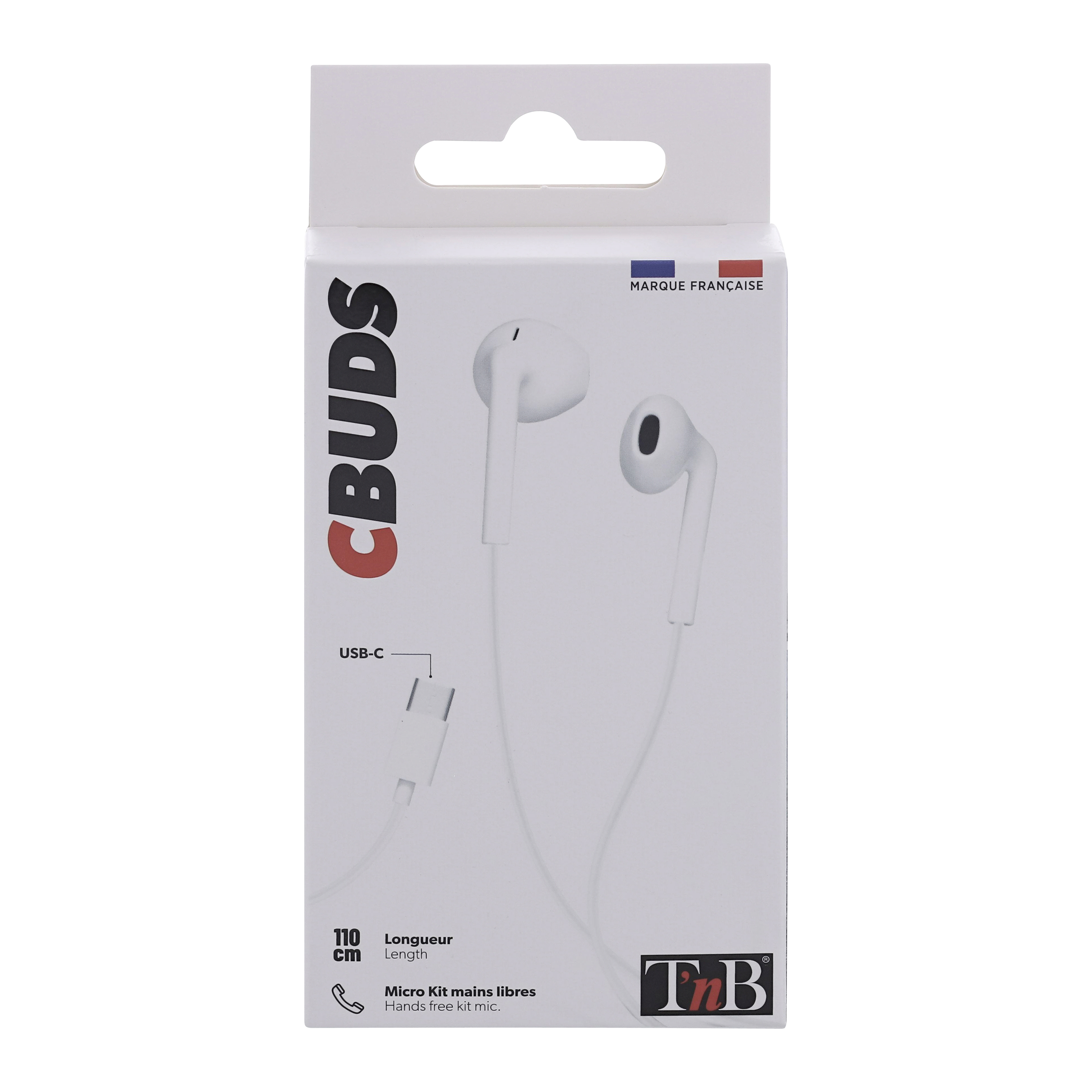 Auriculares con cable C-BUDS Type-C Blancos7