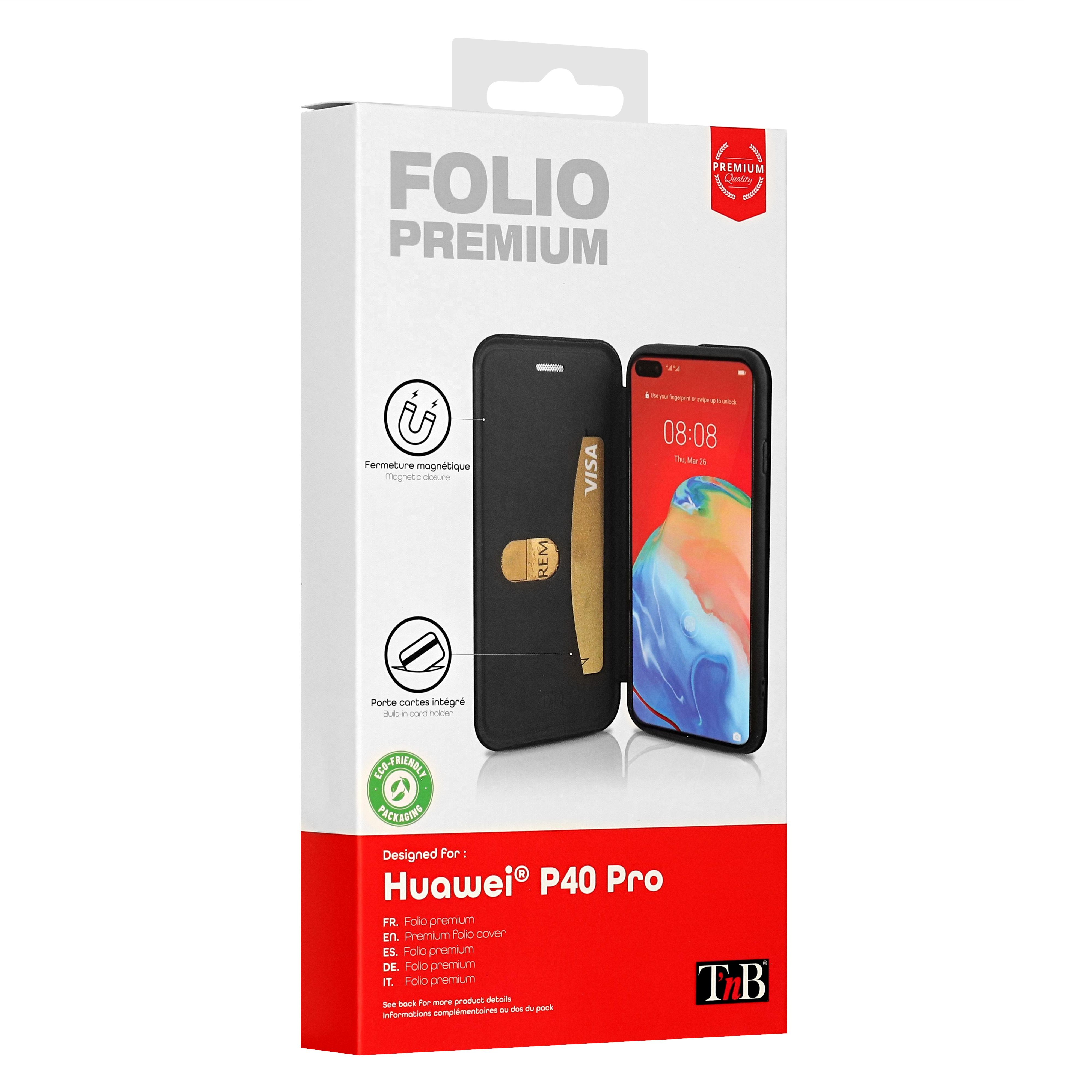 Etui folio premium pour Huawei P404