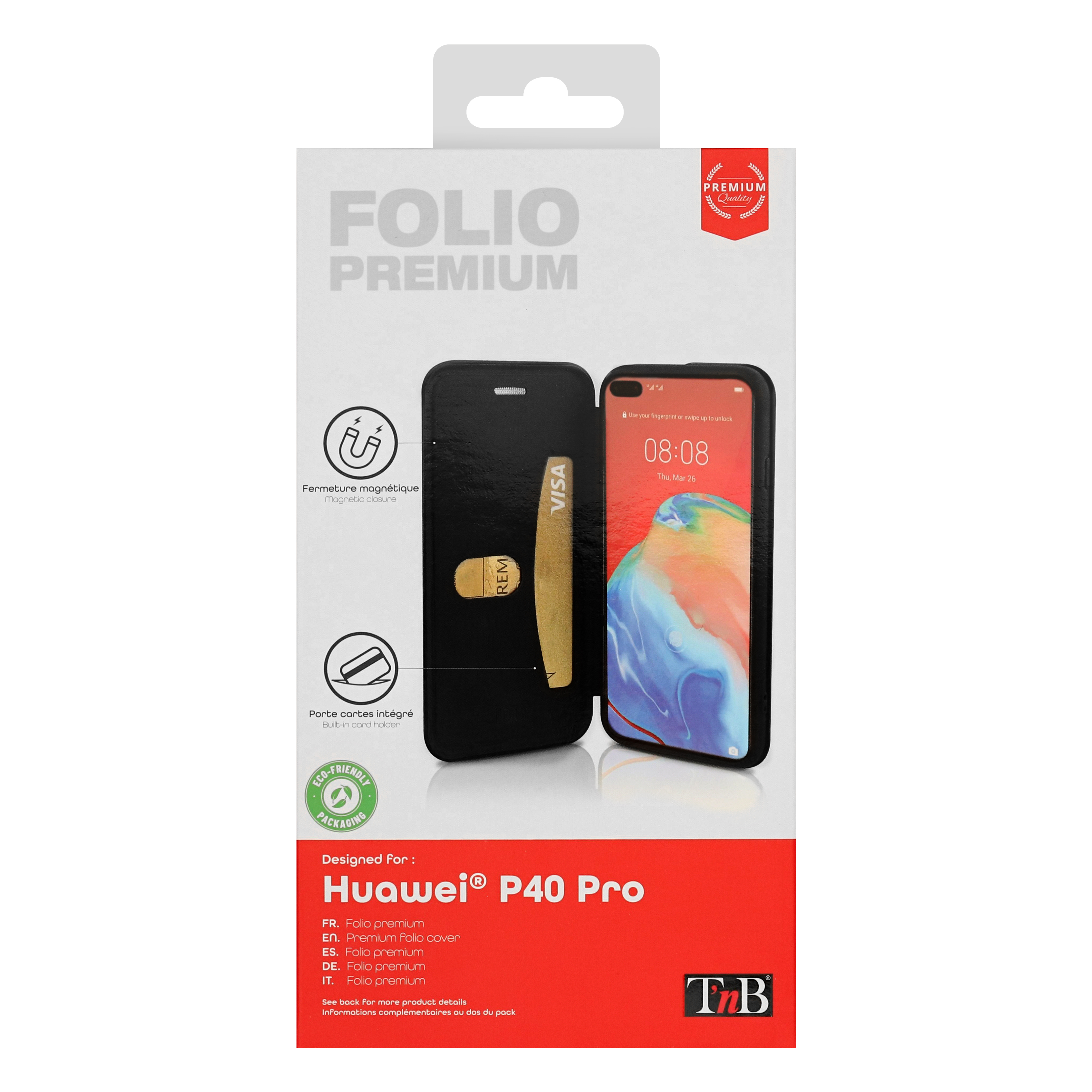 Etui folio premium pour Huawei P405